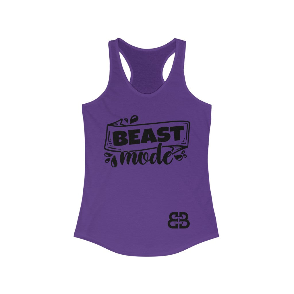 Women's Beast Mode Battle Box Racerback Tank -2A