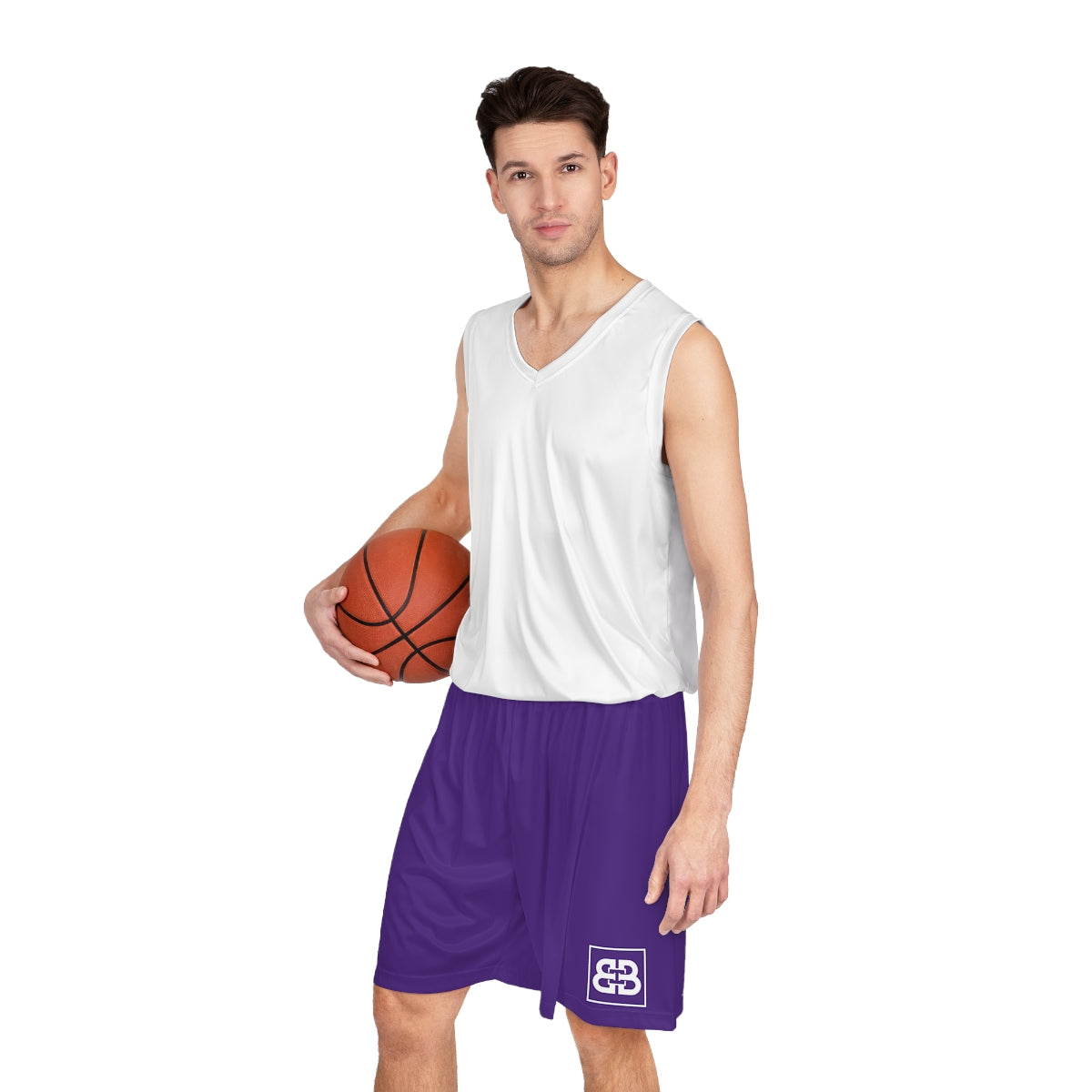 Battle Box BB Purple Basketball Shorts