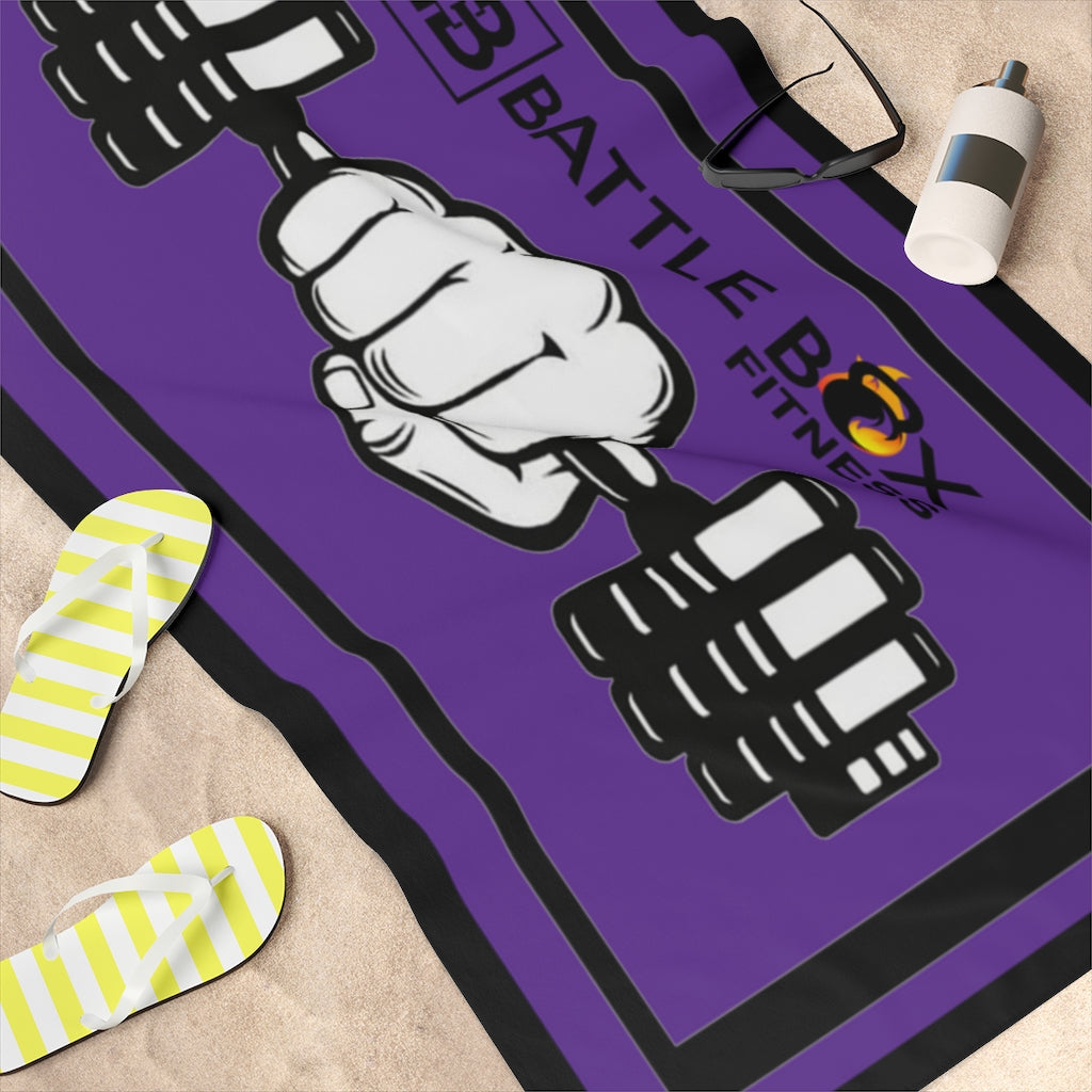Battle Box Gym Towel - Dumbell