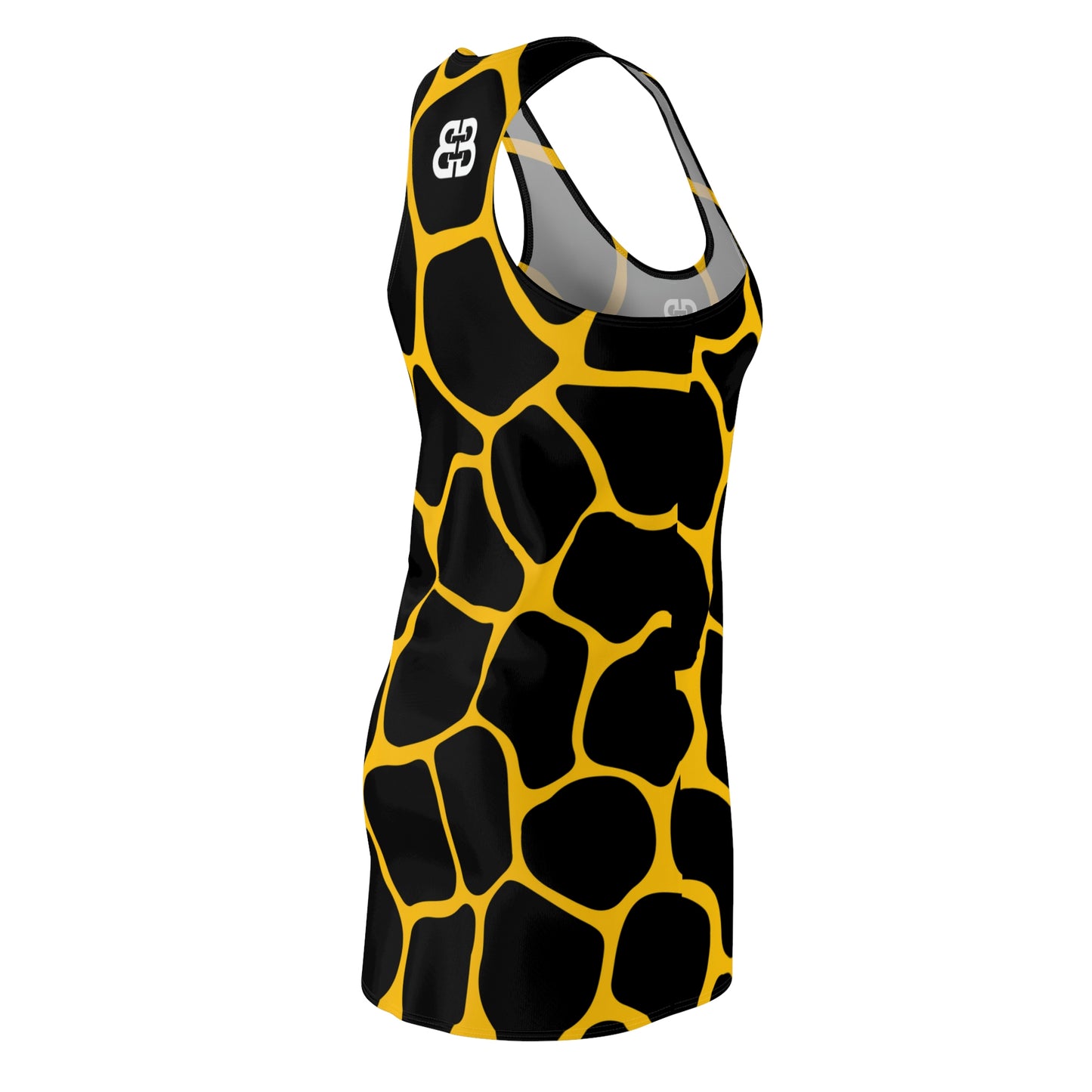 Battle Box Black Yellow Cobble Tunic Racerback Top-CB