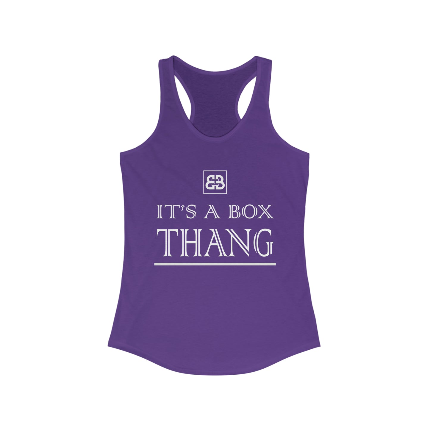 Battle Box Racerback Tank - BB Thang
