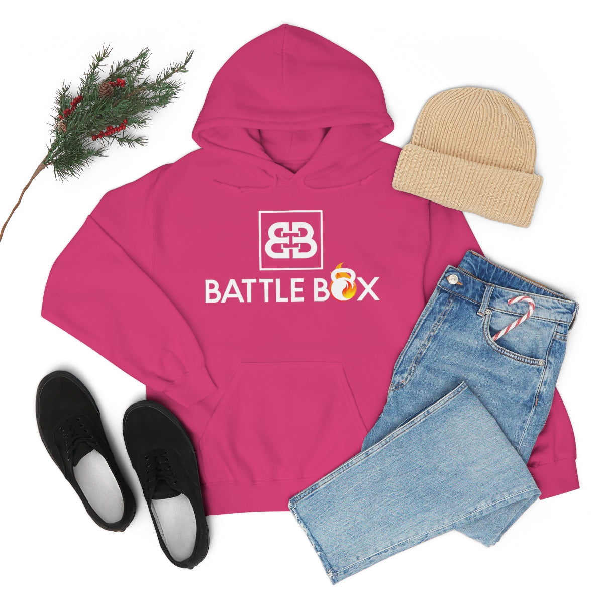 Battle Box Unisex Heavy Blend™ Hooded Sweatshirt