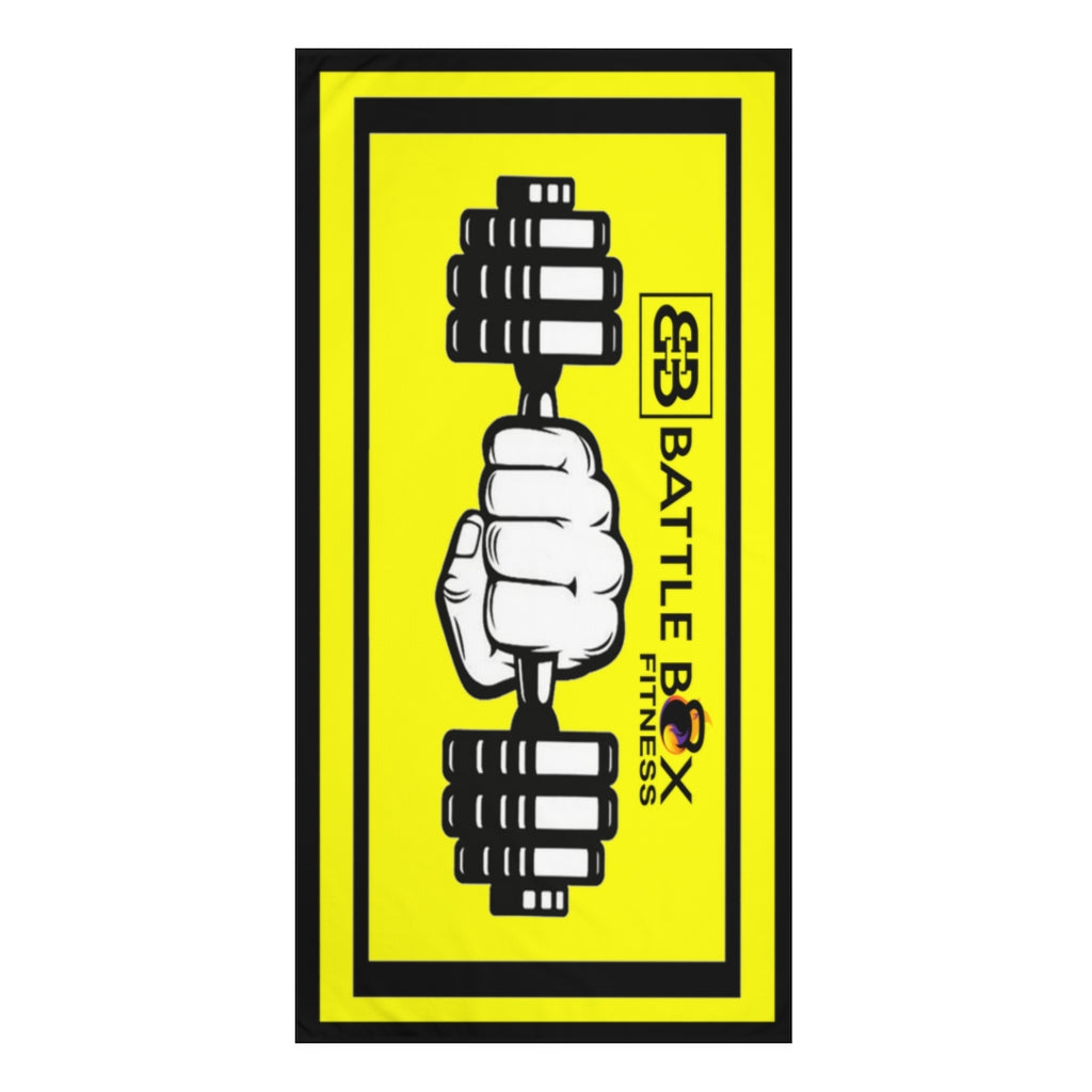 Battle Box Gym Towel - Dumbell