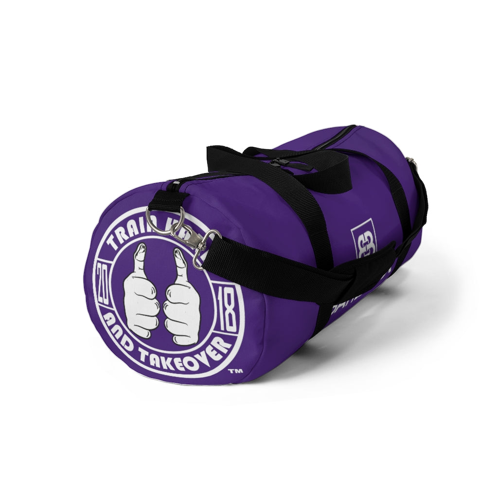Battle Box Purple Gym Duffel Bag -1A