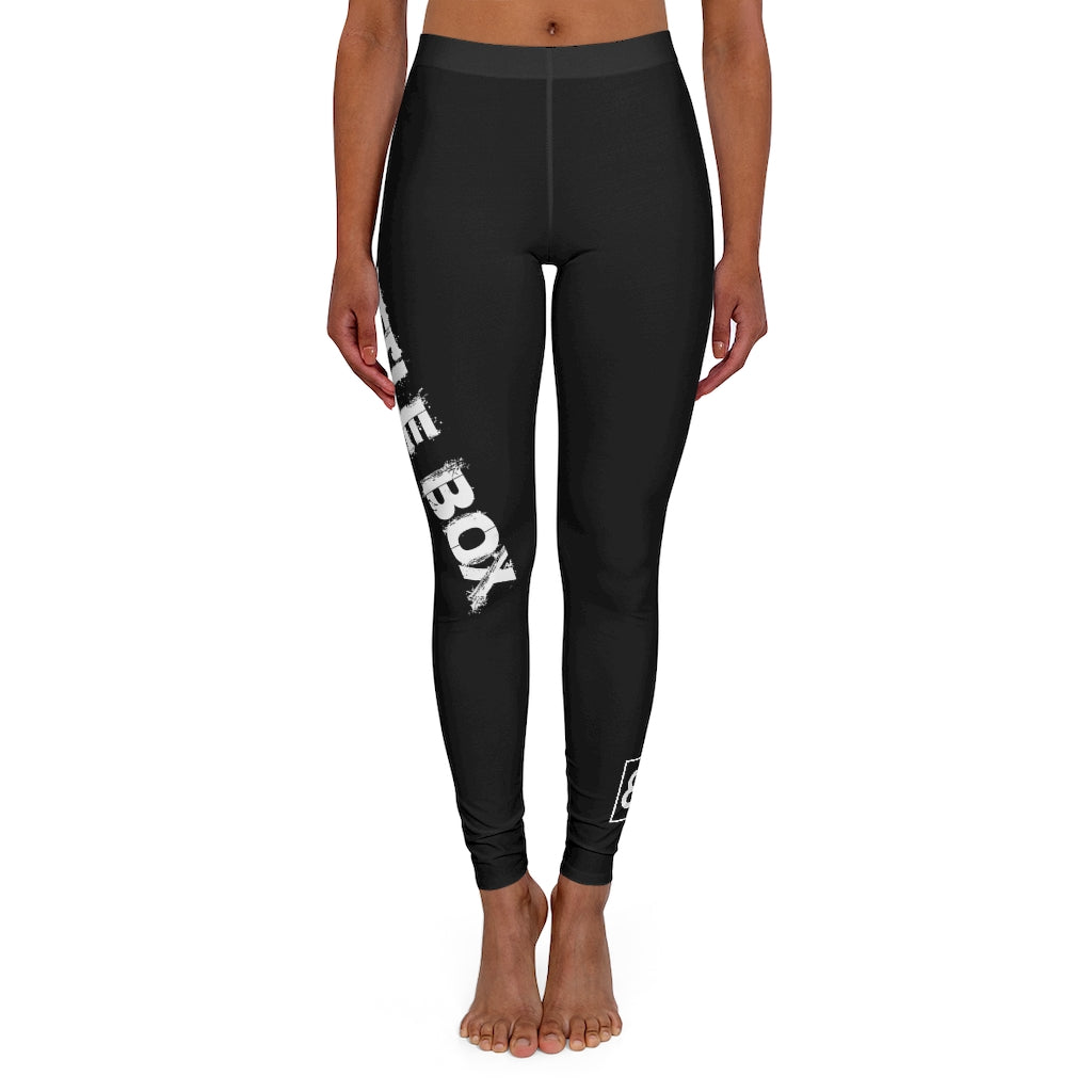 Battle Box Black Spandex Leggings -1A