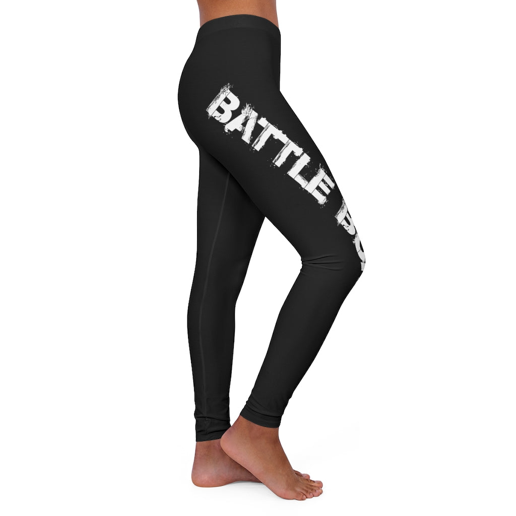 Battle Box Black Spandex Leggings -1A