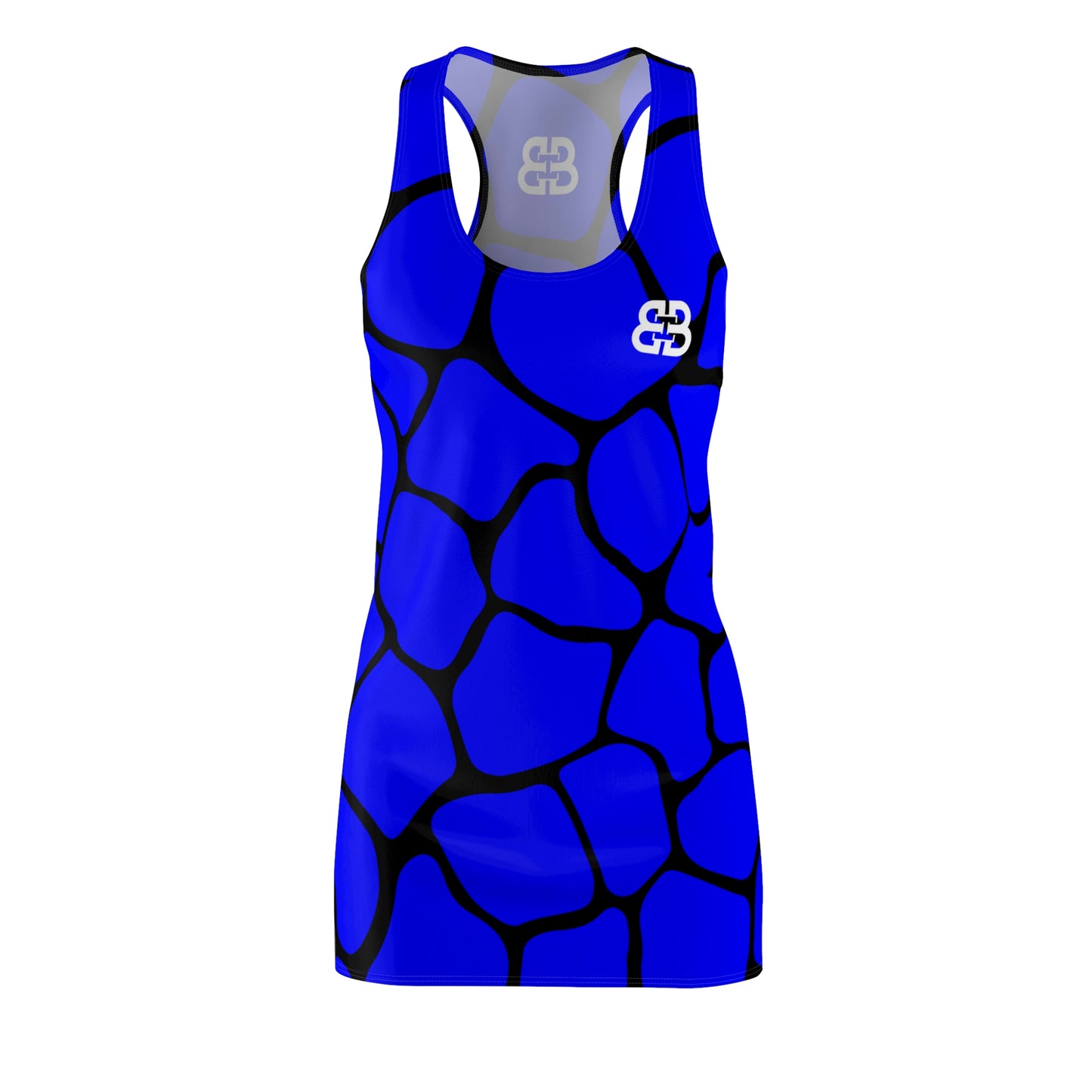 Battle Box Blue Tunic Racerback Top-CB