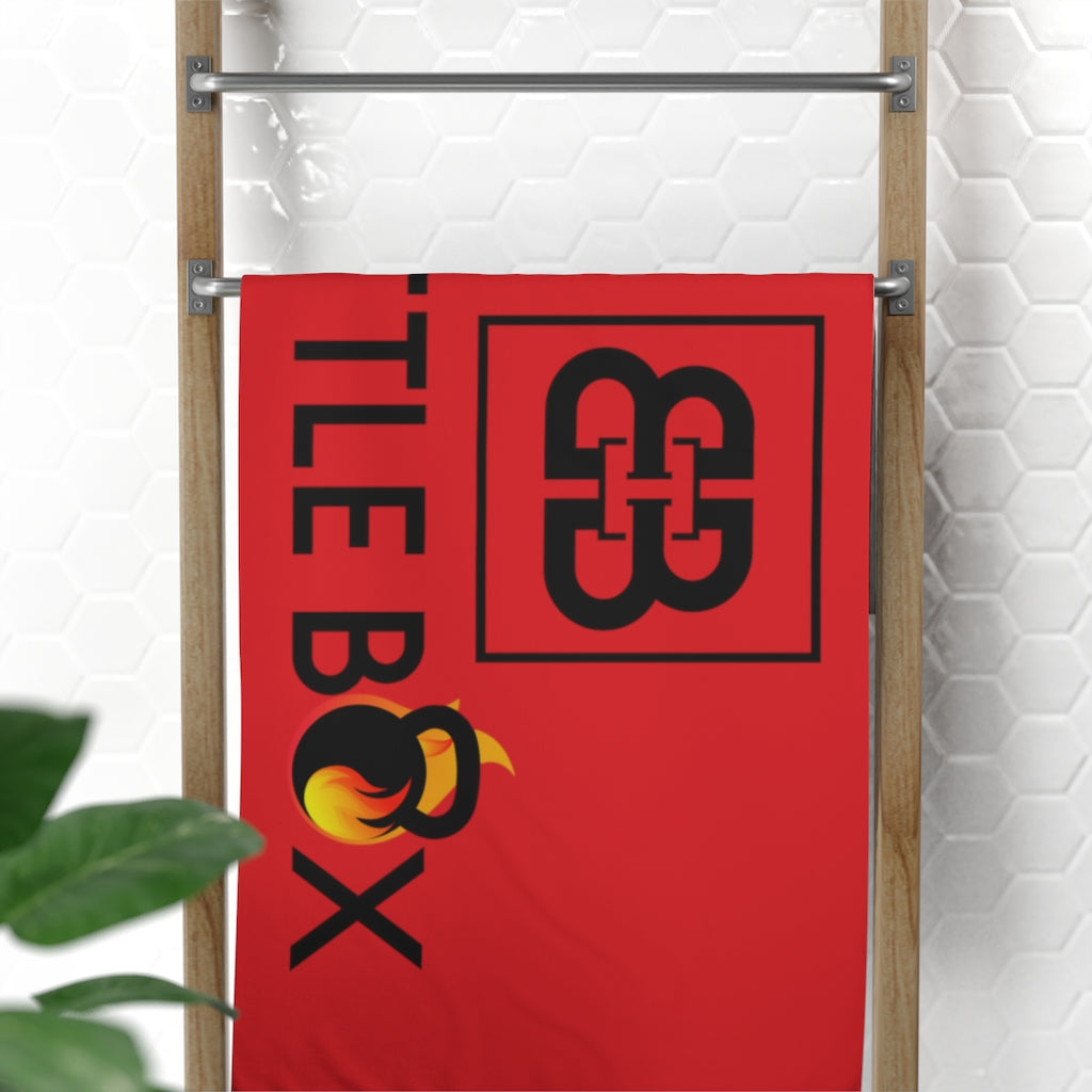 Battle Box Red Gym Towel