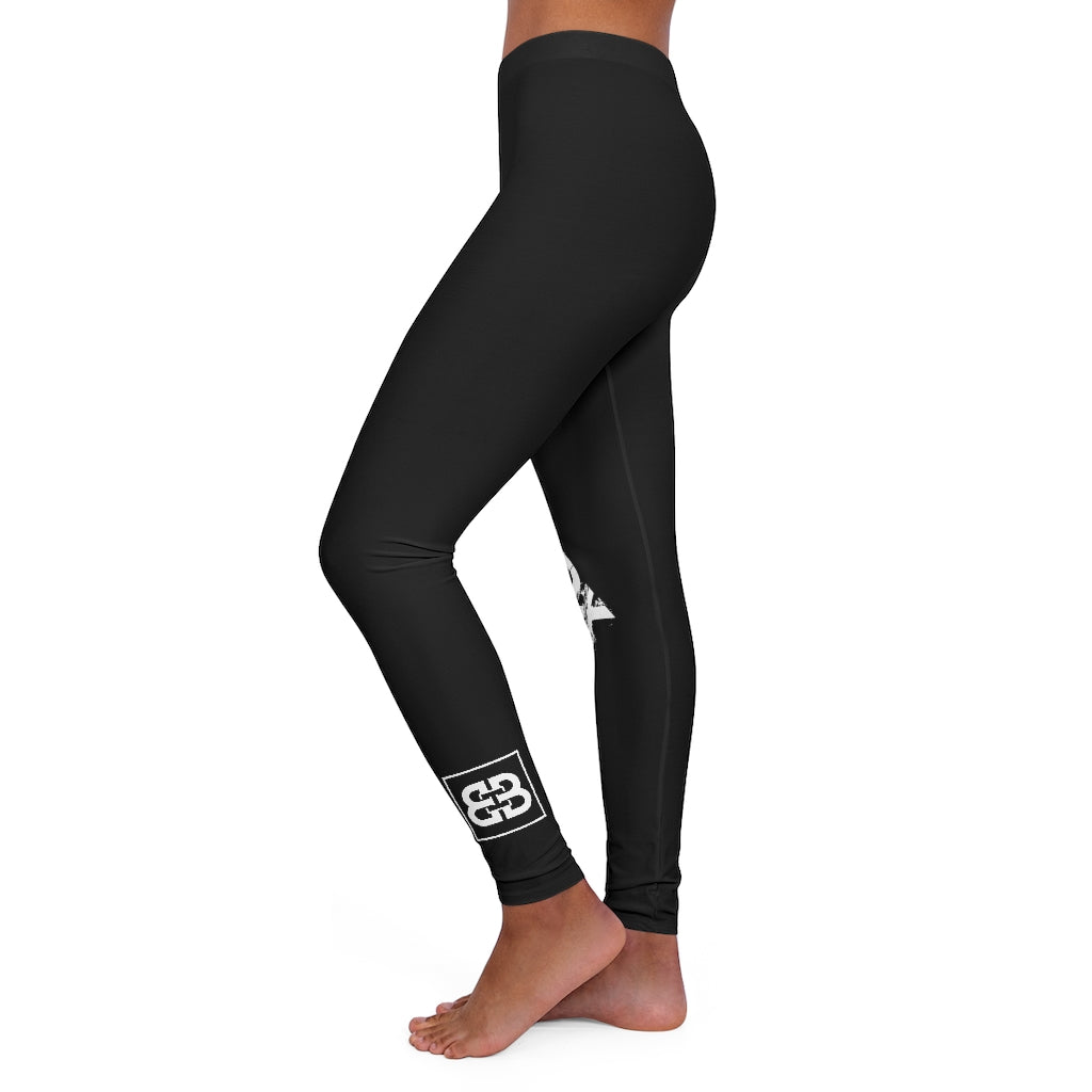 Battle Box Black Spandex Leggings -1A