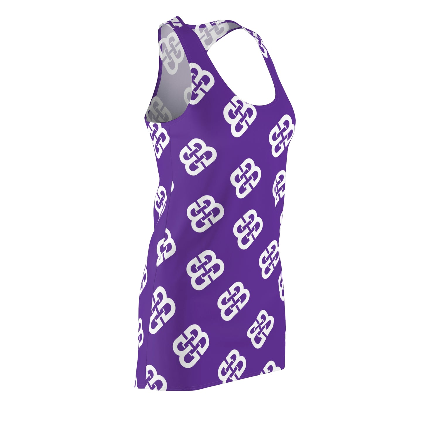 Battle Box Yellow White BB Tunic Racerback Top-CB