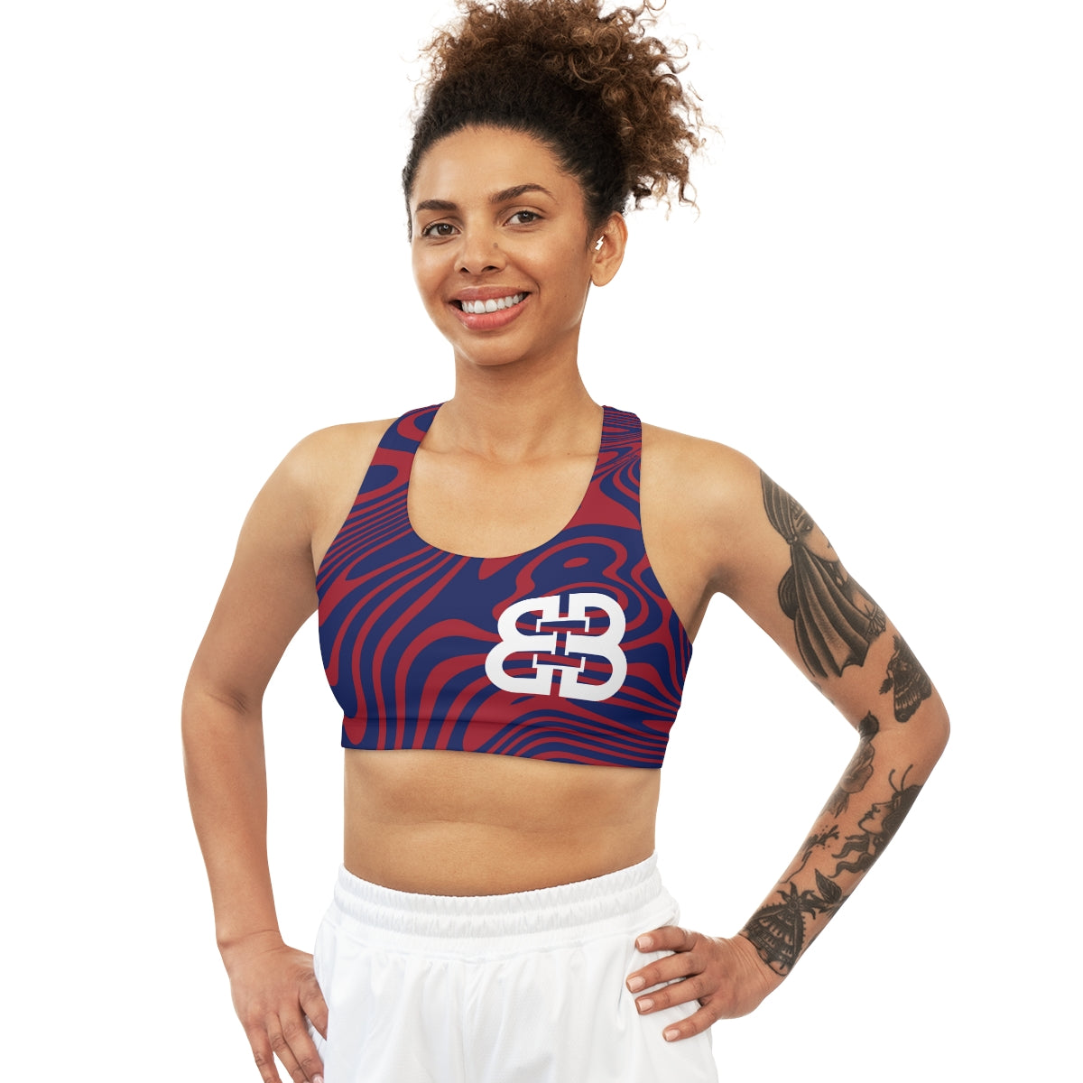 Battle Box BB Seamless Swirl Sports Bra -7A
