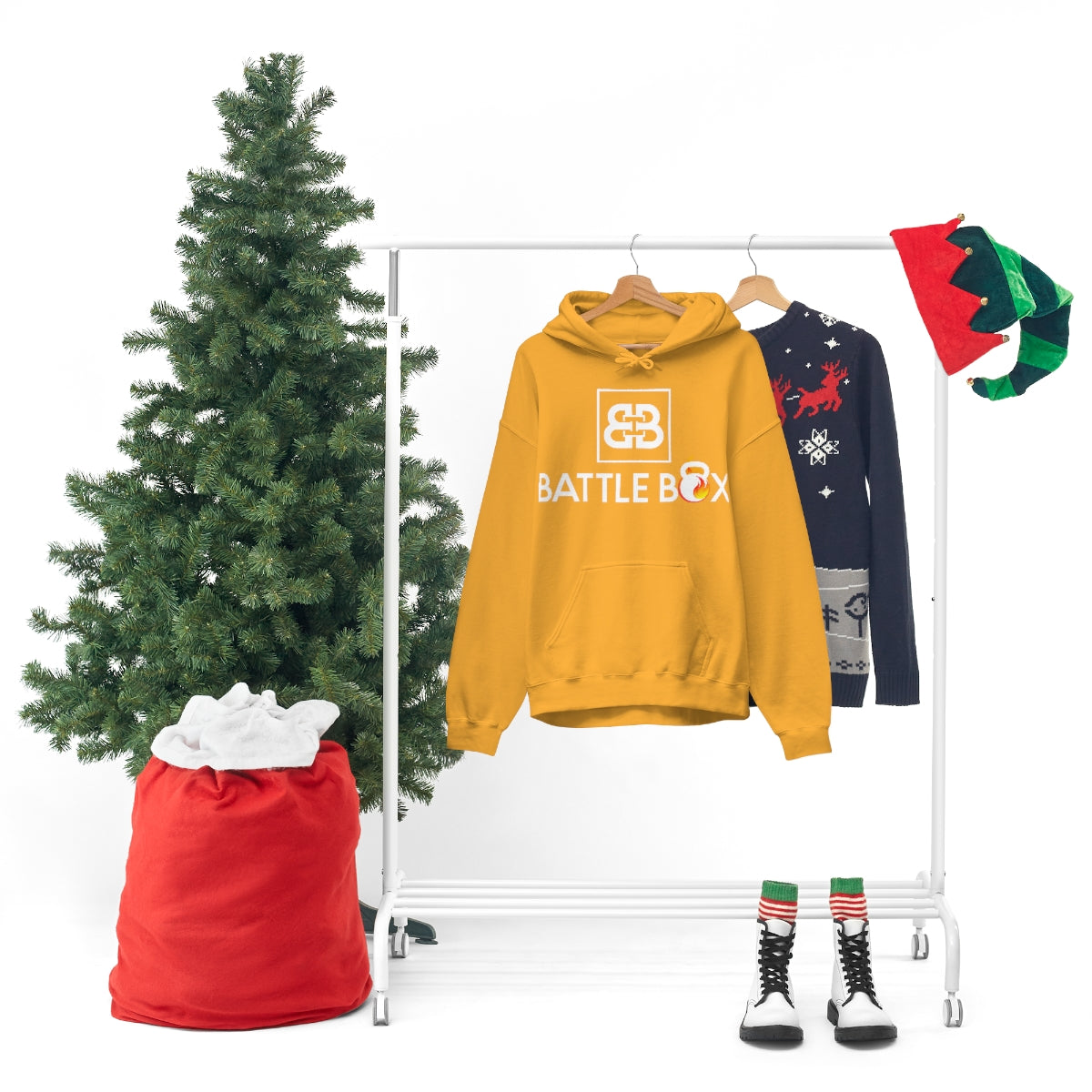 Battle Box Unisex Heavy Blend™ Hooded Sweatshirt