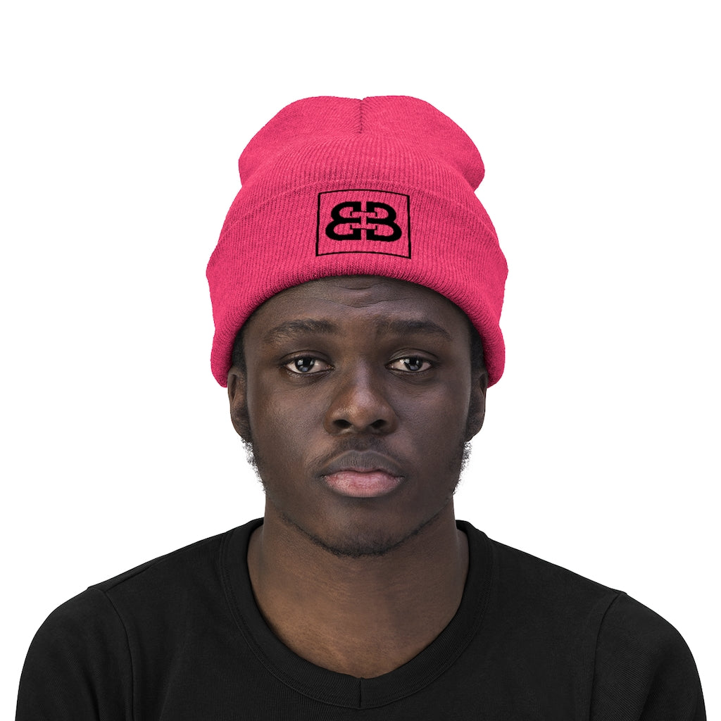 Battle Box [BB] Black Logo Unisex Knit Beanie