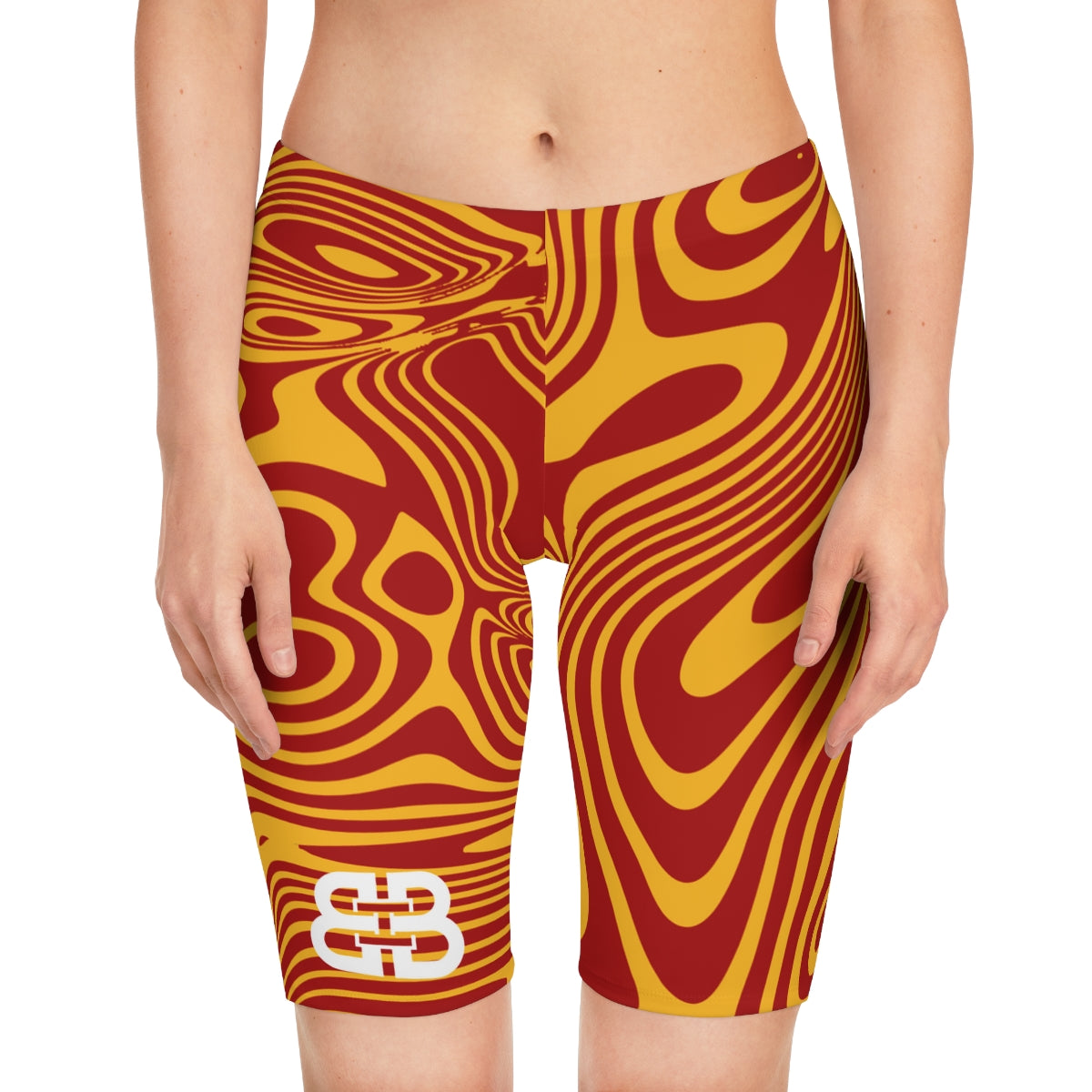 Battle Box Women's Swirl Bike Shorts