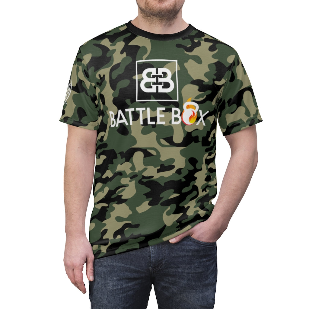 Battle Box Unisex Triple Print Camo T-Shirt