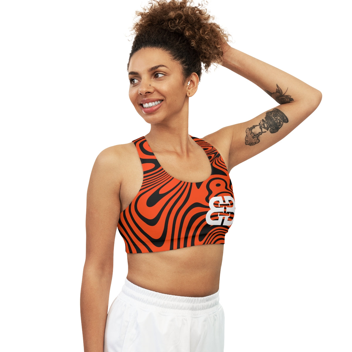 Battle Box BB Seamless Swirl Sports Bra -7A