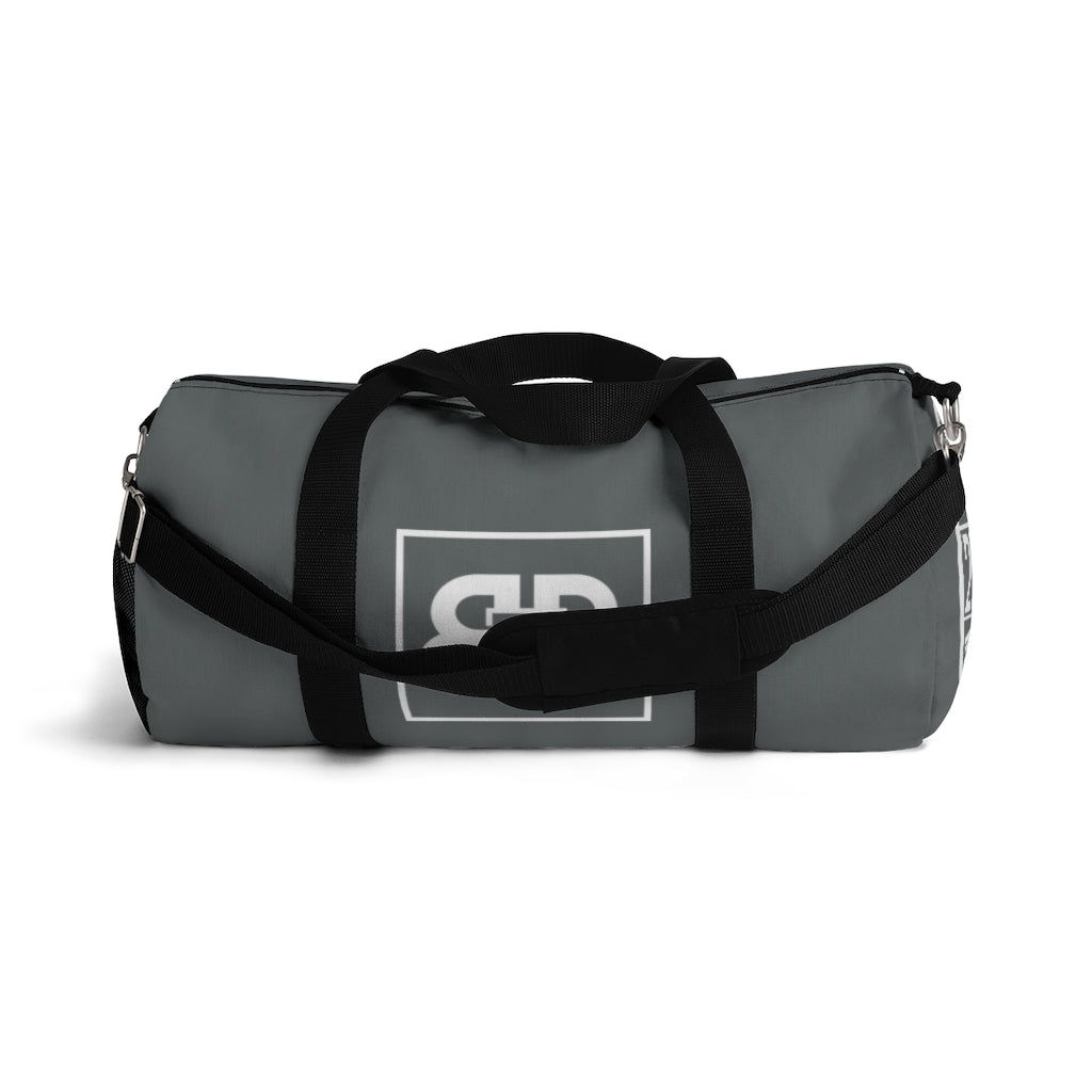 Battle Box Gray Gym Duffel Bag -1A