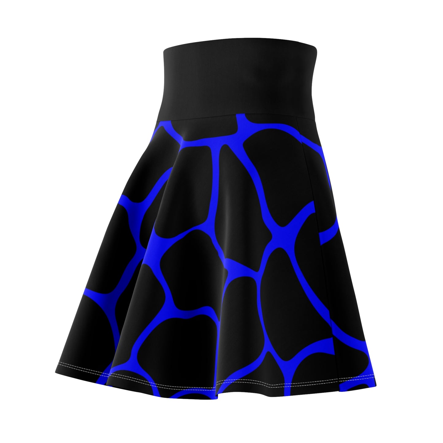 Battle Box High Waist Women's Skater Skirt-HW