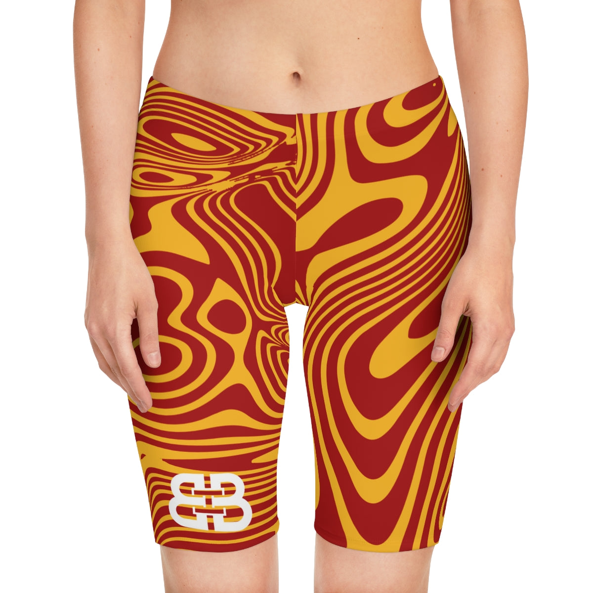 Battle Box Women's Swirl Bike Shorts