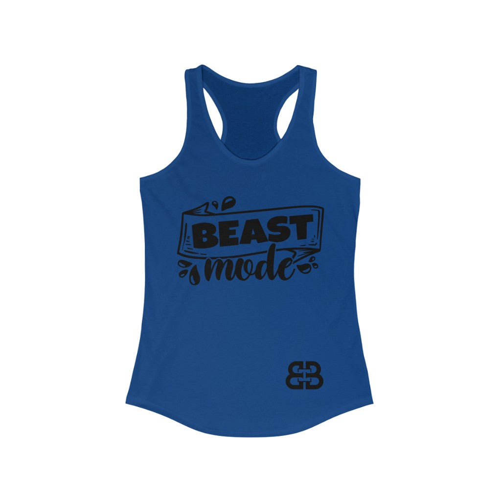 Women's Beast Mode Battle Box Racerback Tank -2A