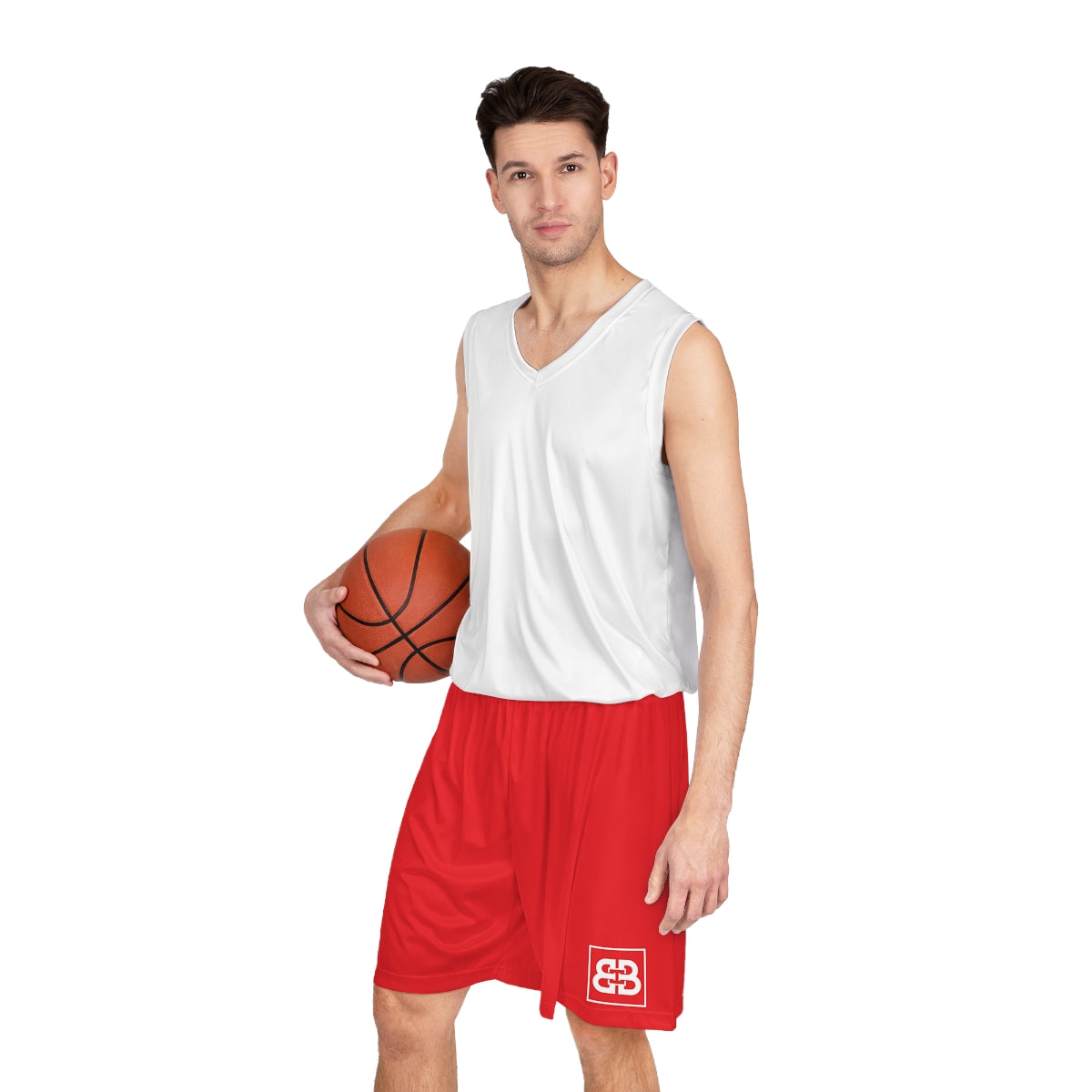 Battle Box BB Red Basketball Shorts