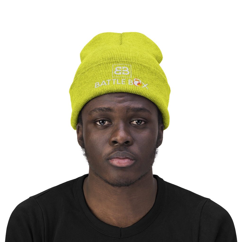 Battle Box Unisex Knit Beanie