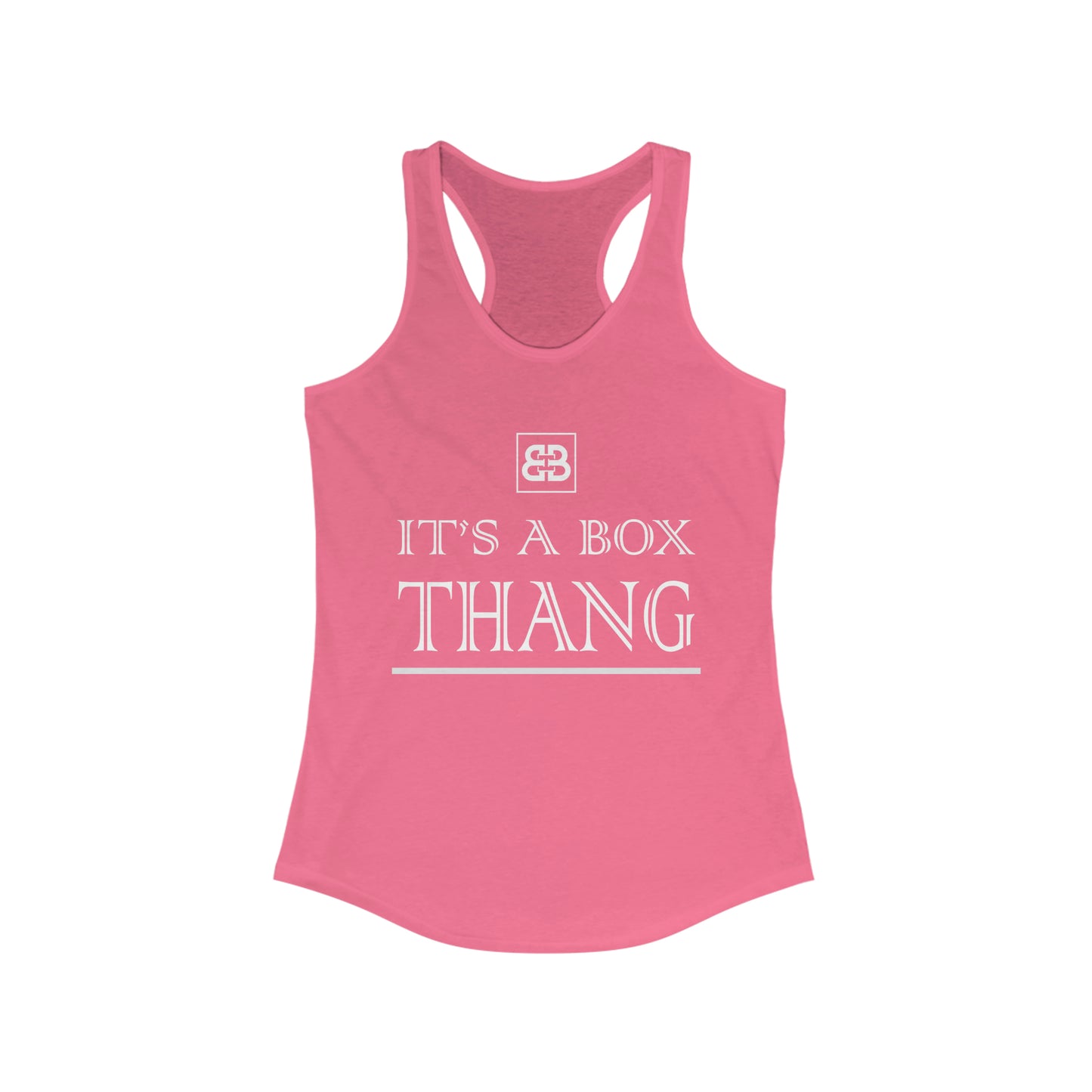 Battle Box Racerback Tank - BB Thang