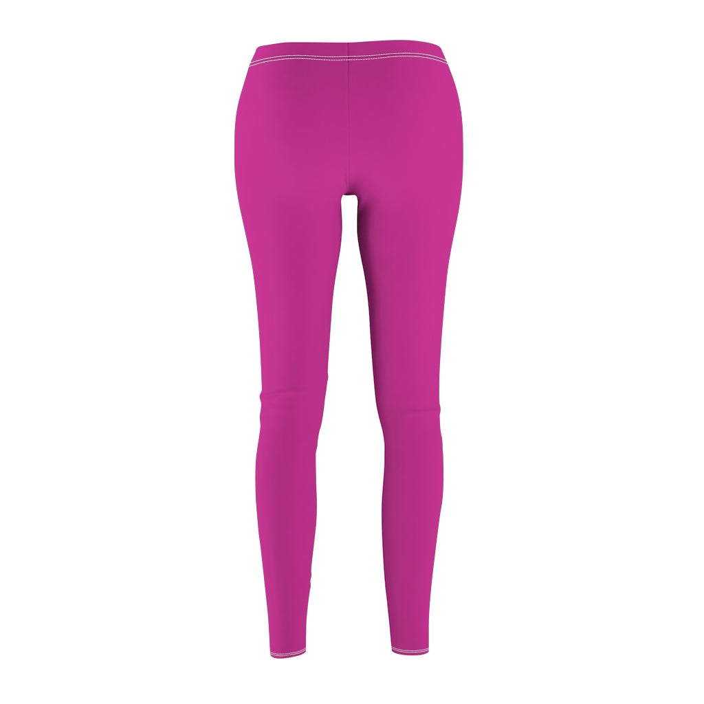 Battle Box Women's Pink Casual Leggings