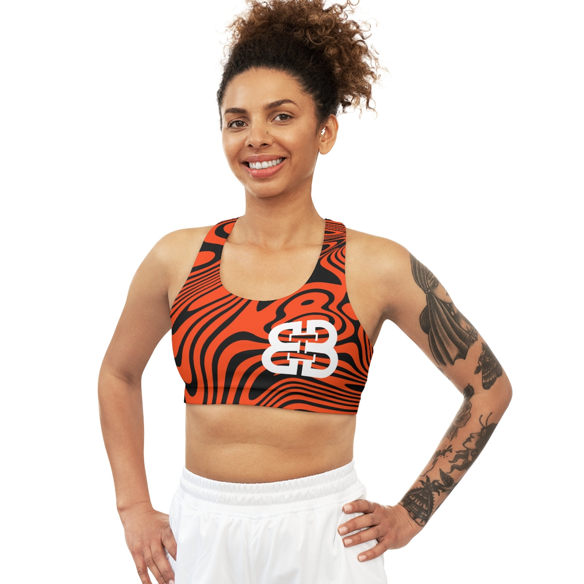 Battle Box BB Seamless Swirl Sports Bra -7A