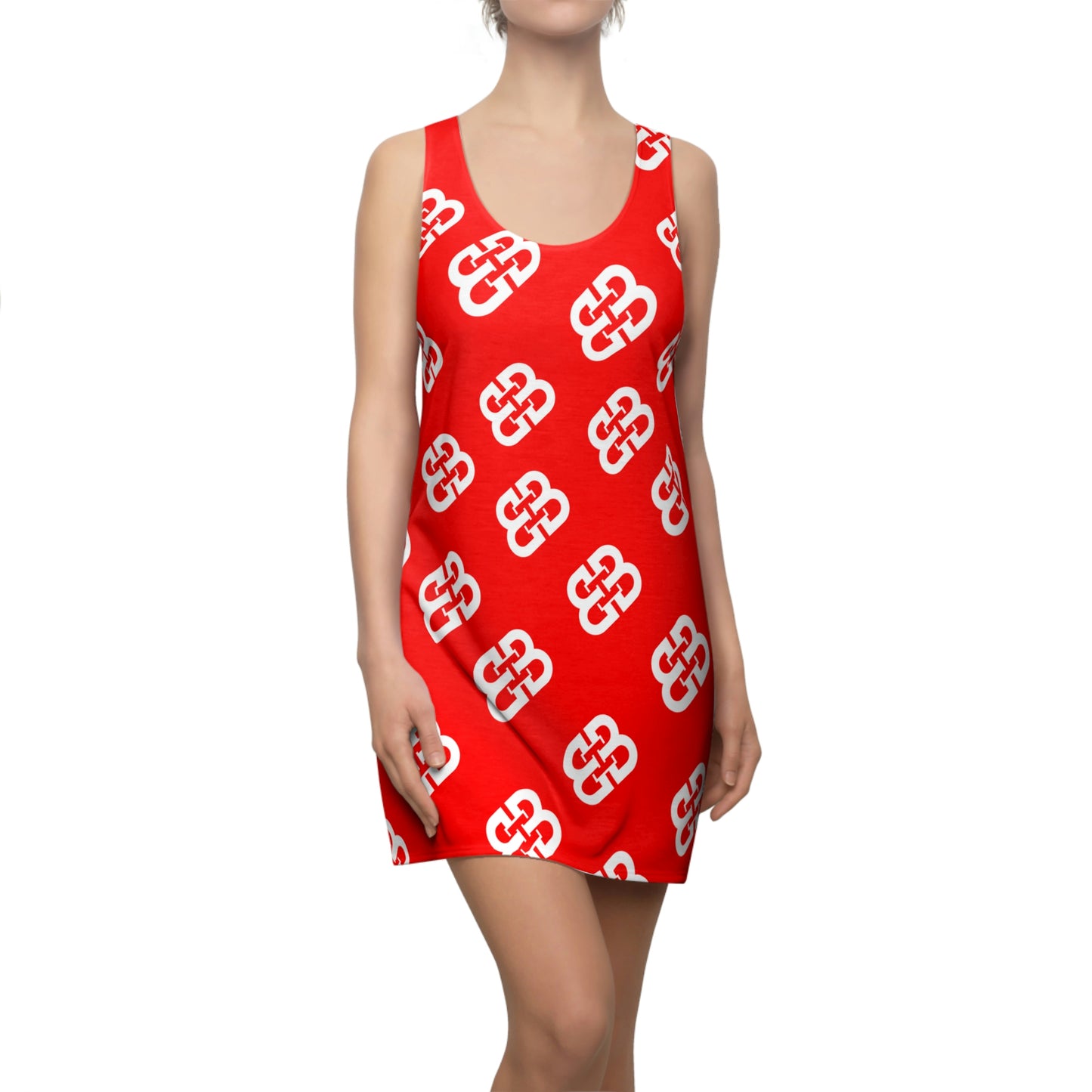 Battle Box Black Red BB Tunic Racerback Top-CB