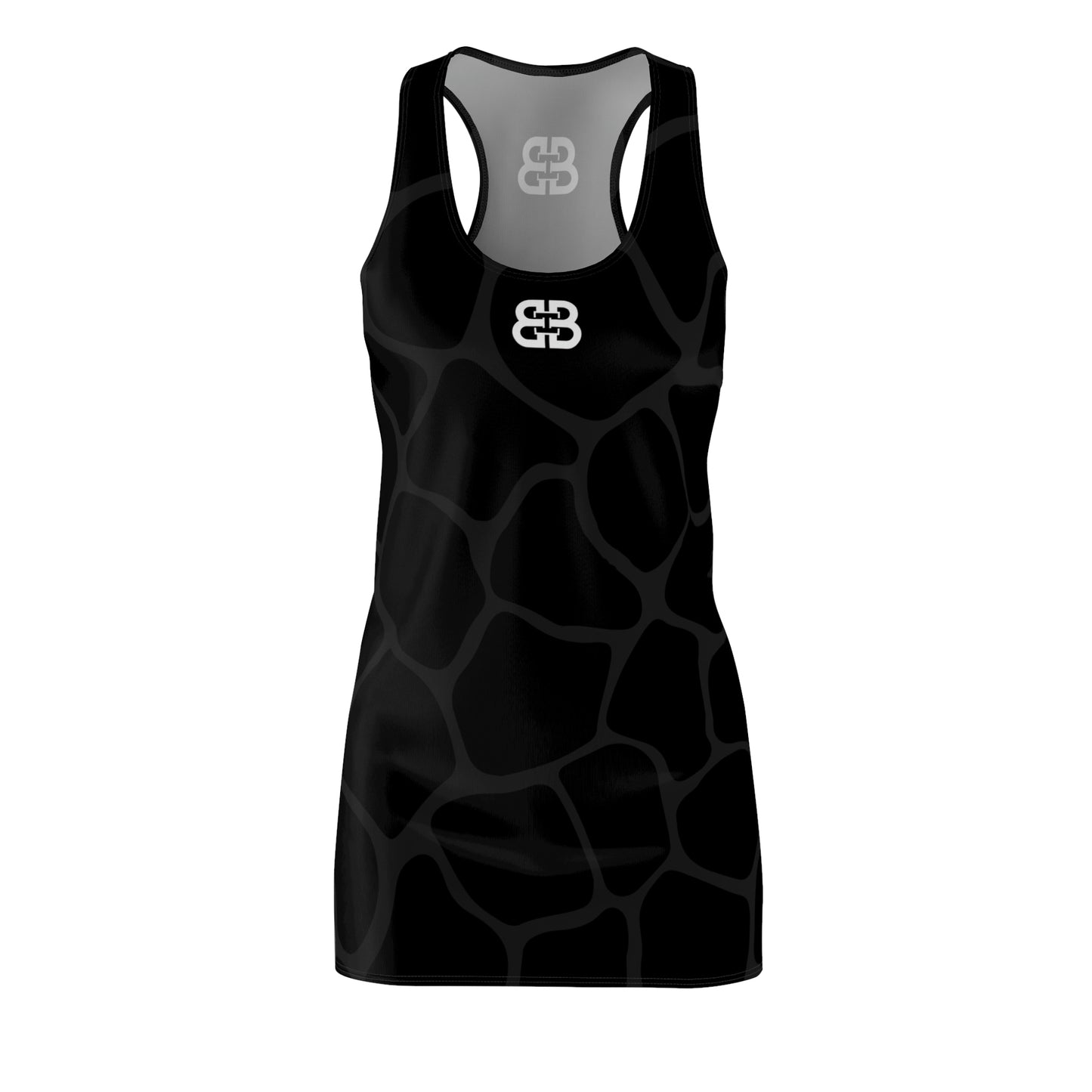 Battle Box Black Gray Cobble Tunic Racerback Top-CB