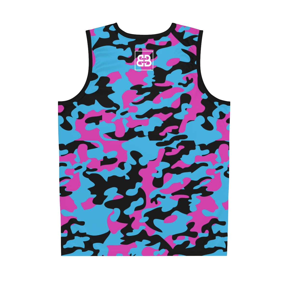 Battle Box Black Teal Basketball Jersey