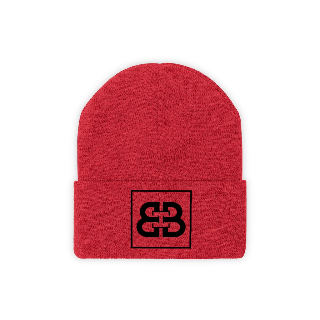 Battle Box [BB] Black Logo Unisex Knit Beanie
