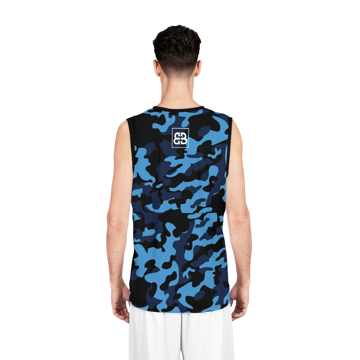 Battle Box Black Teal Basketball Jersey