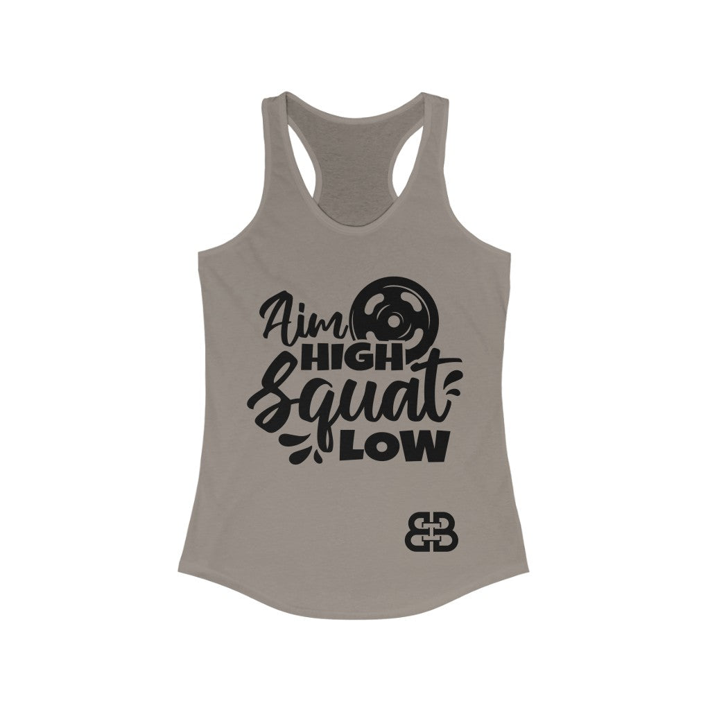 Women's Aim High Battle Box Racerback Tank -2A