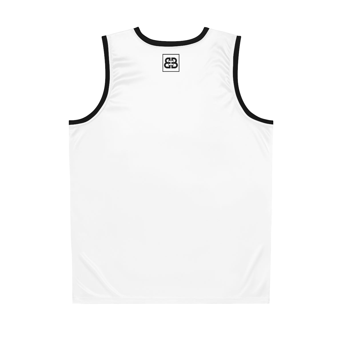 Battle Box Black White Basketball Jersey