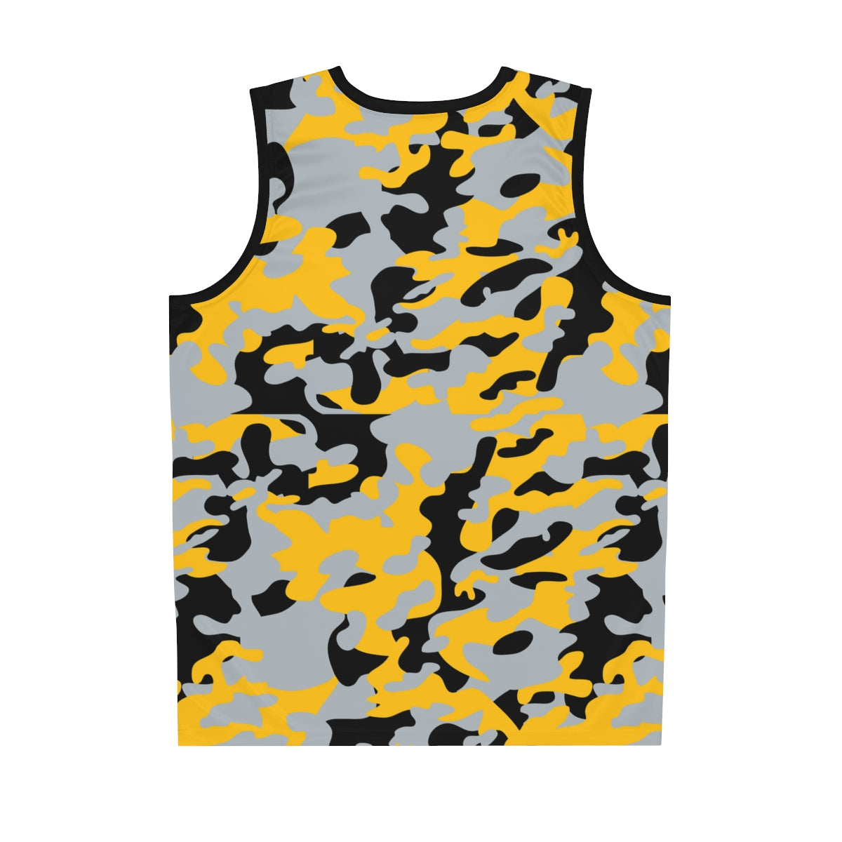 Battle Box Black Yellow Basketball Jersey