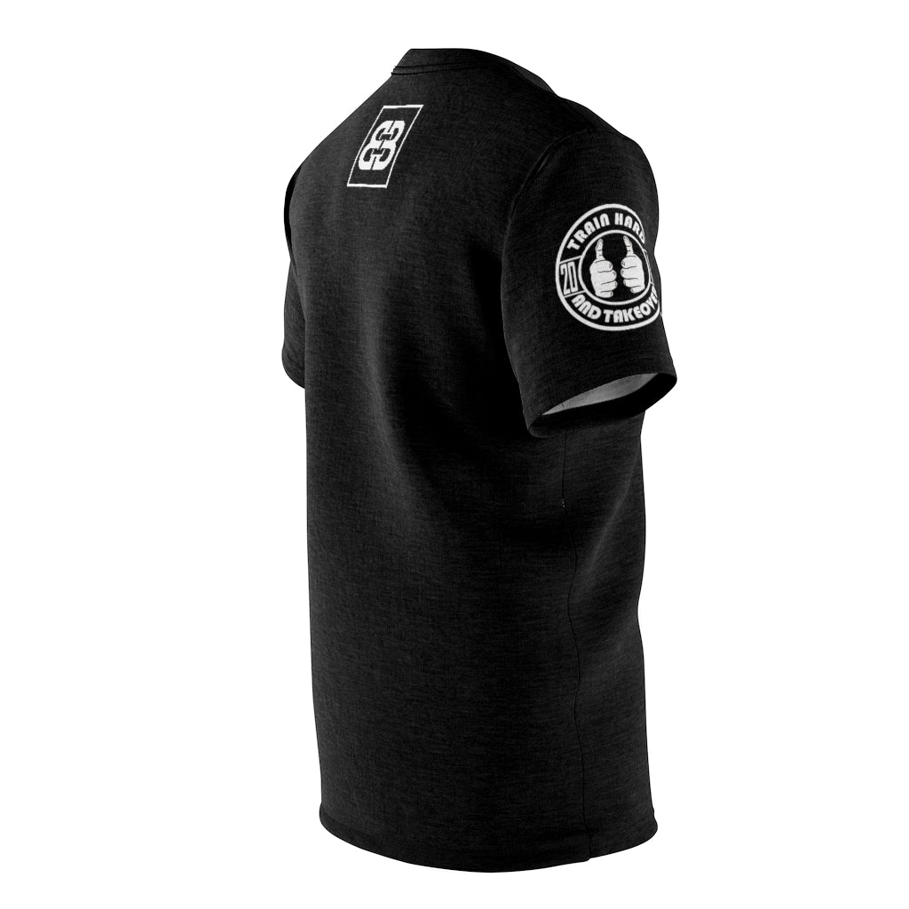 Battle Box Unisex Triple Print Black T-Shirt