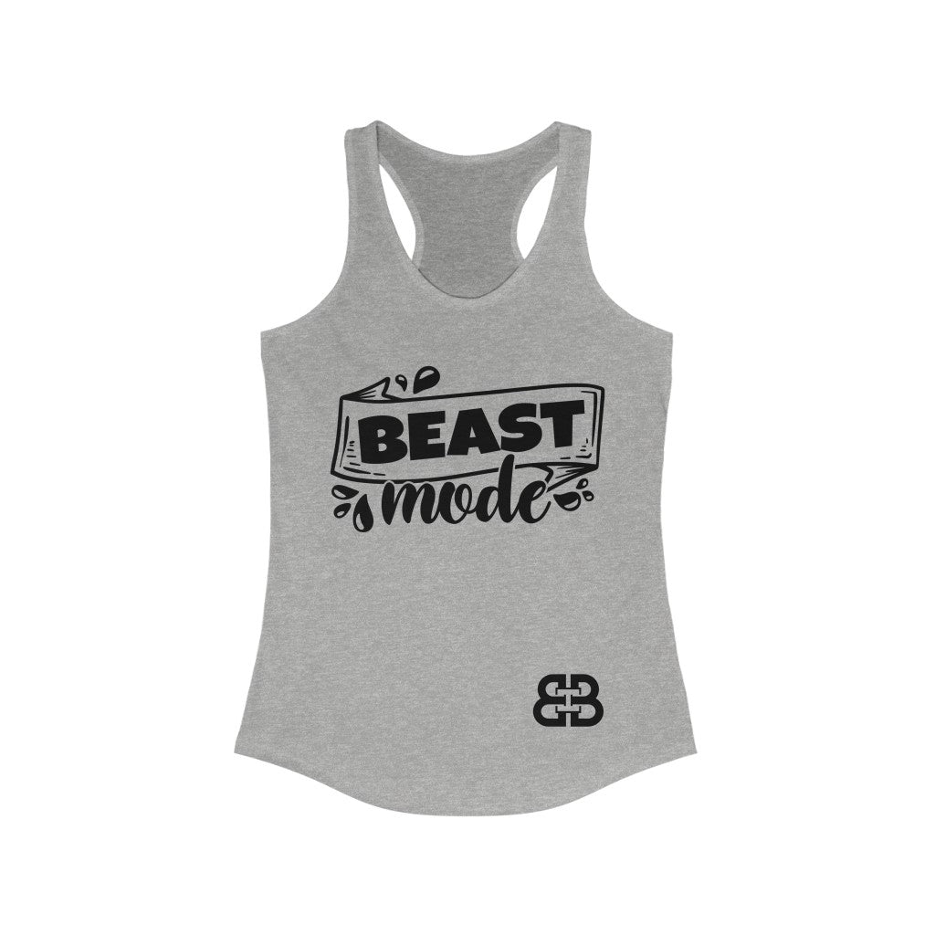 Women's Beast Mode Battle Box Racerback Tank -2A