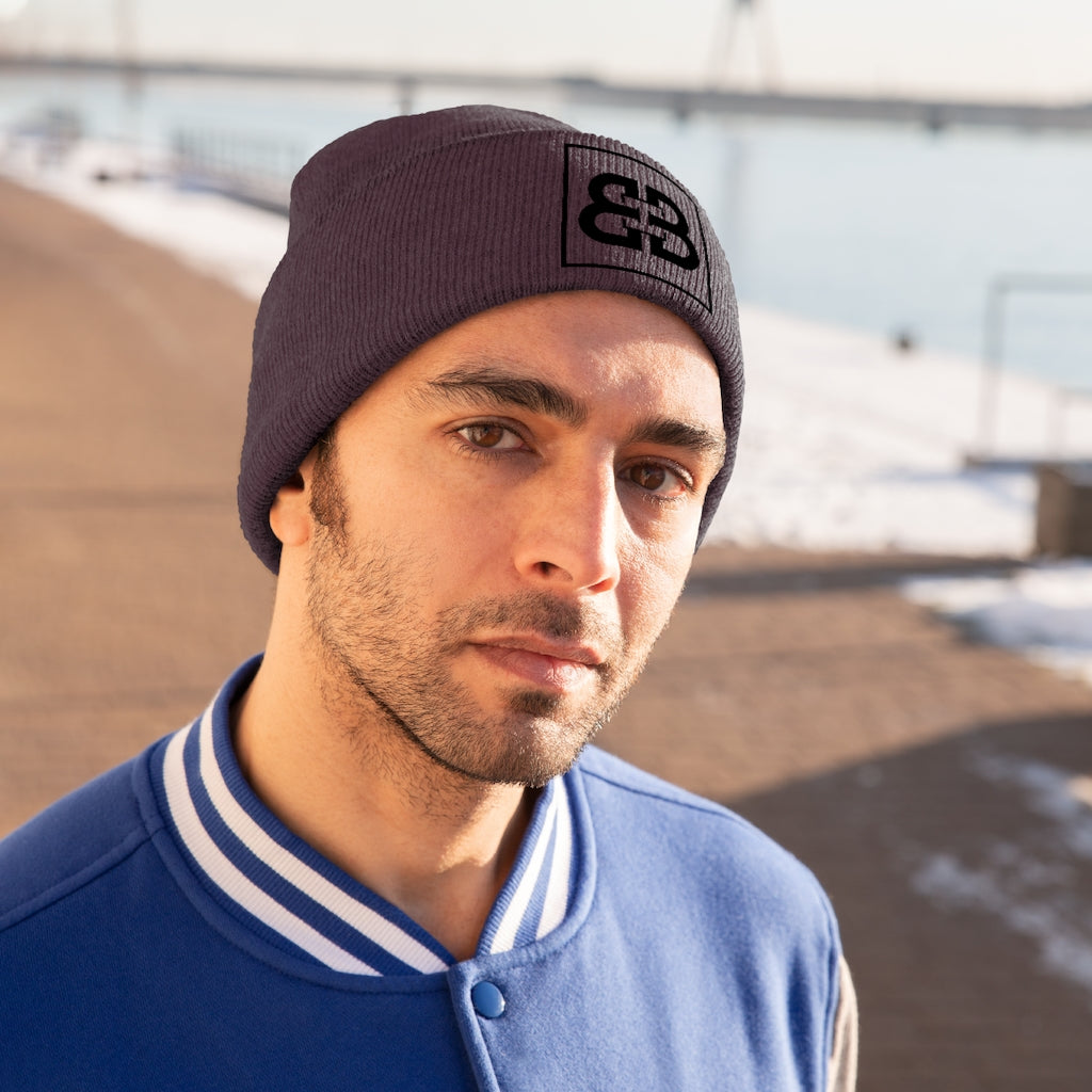 Battle Box [BB] Black Logo Unisex Knit Beanie