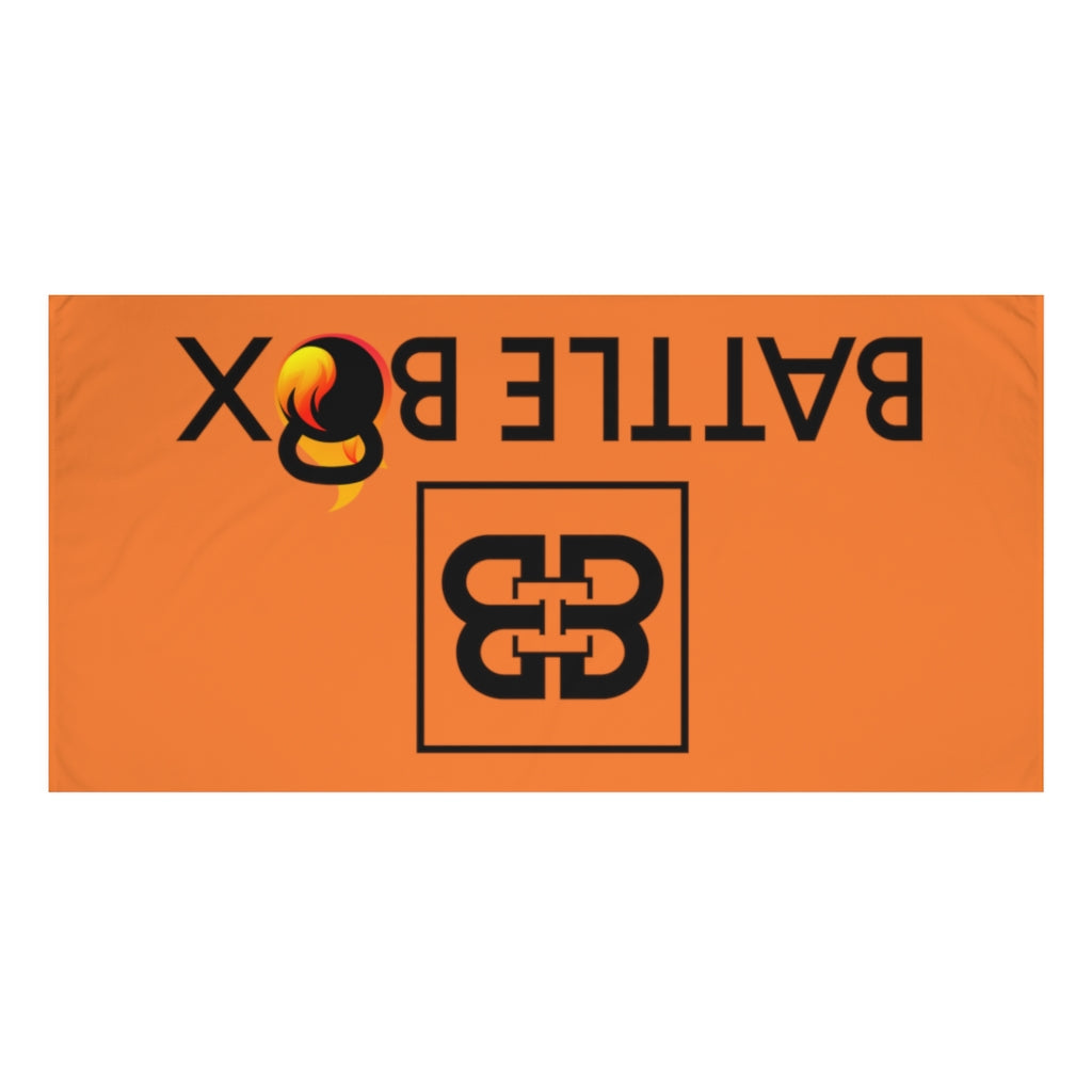 Orange Battle Box Gym Towel