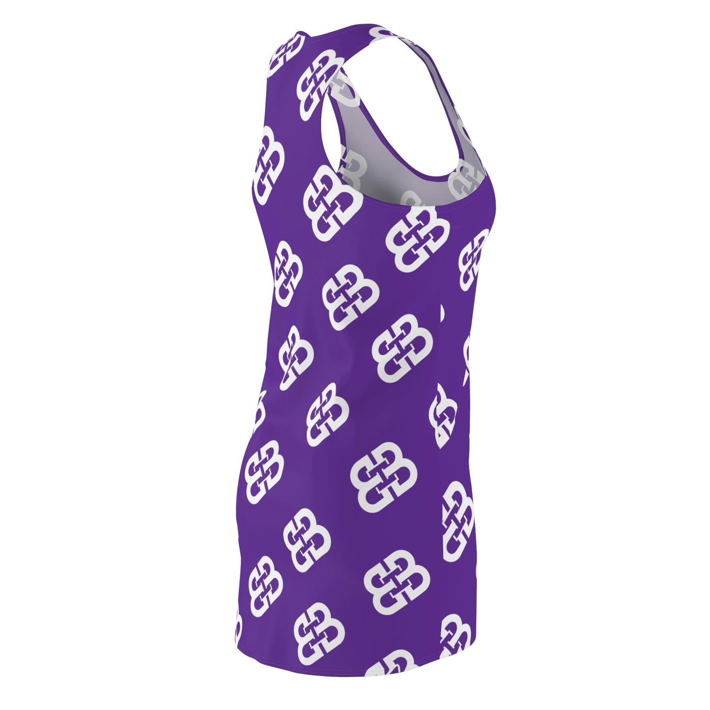 Battle Box Yellow White BB Tunic Racerback Top-CB