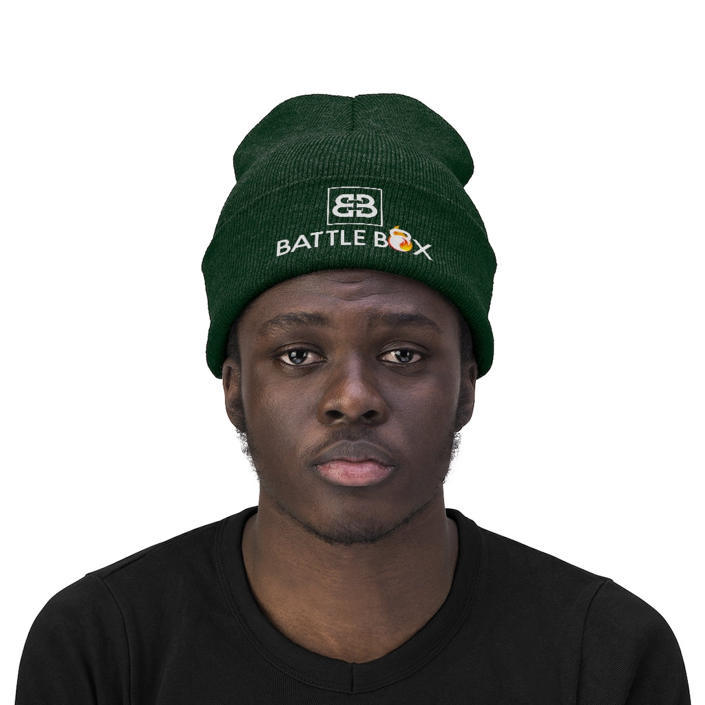Battle Box Unisex Knit Beanie