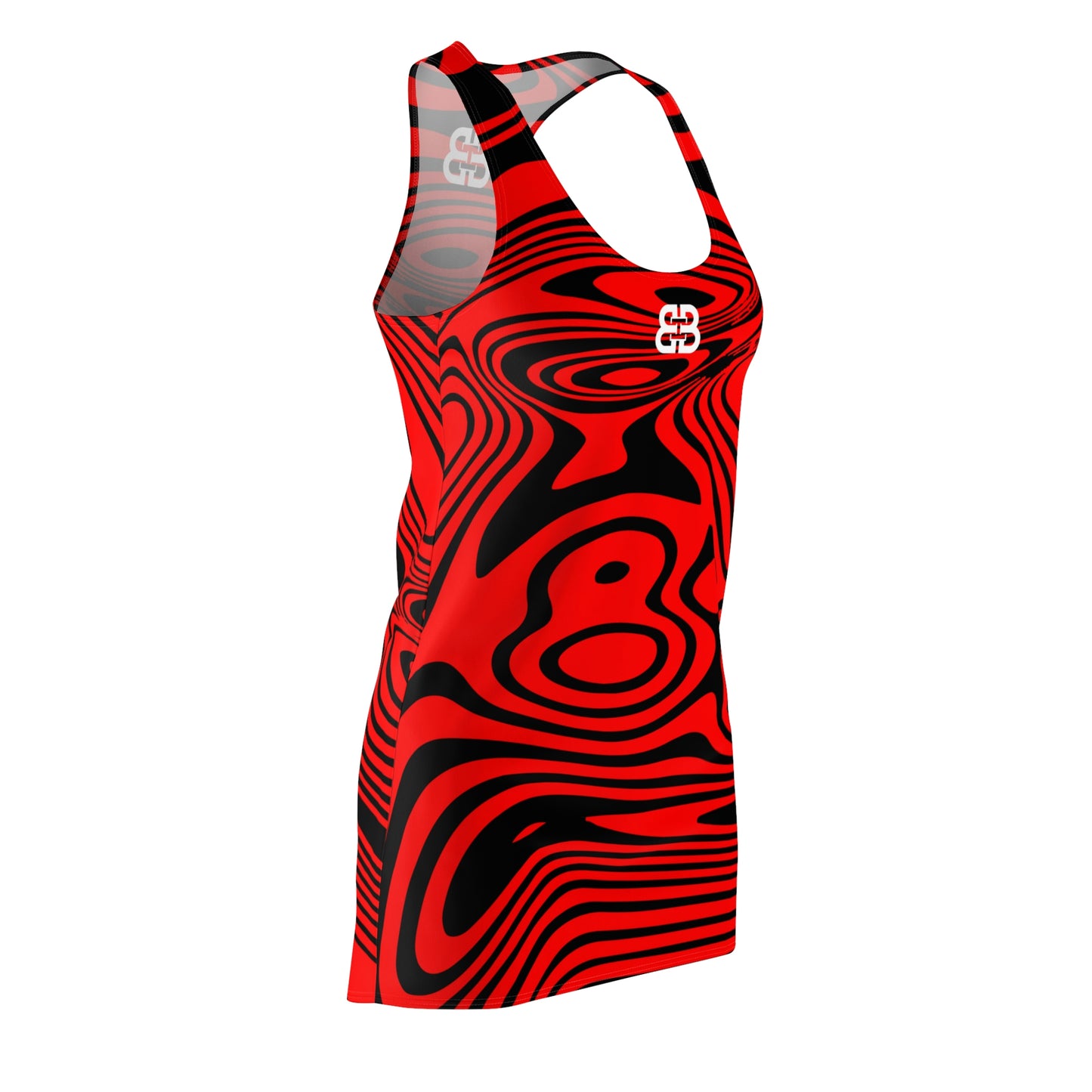 Battle Box Swirl Tunic Racerback Top-TT