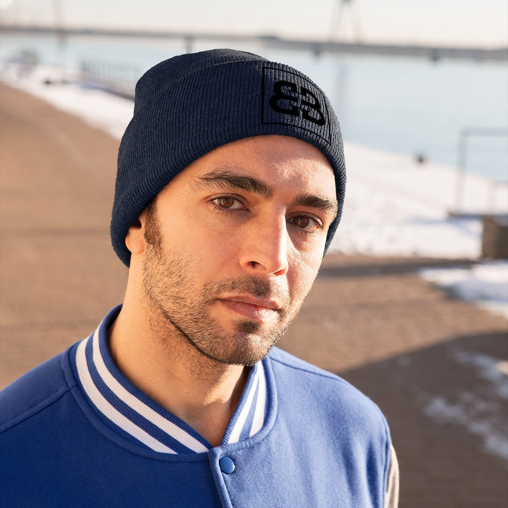 Battle Box [BB] Black Logo Unisex Knit Beanie