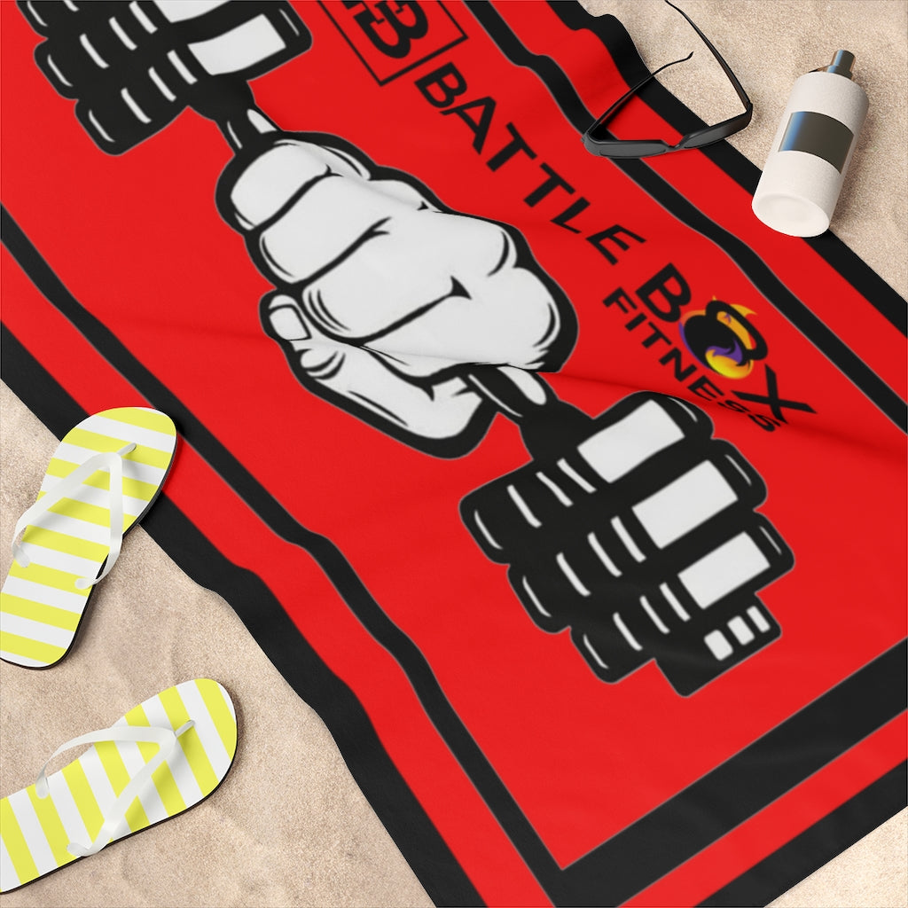 Battle Box Gym Towel - Dumbell