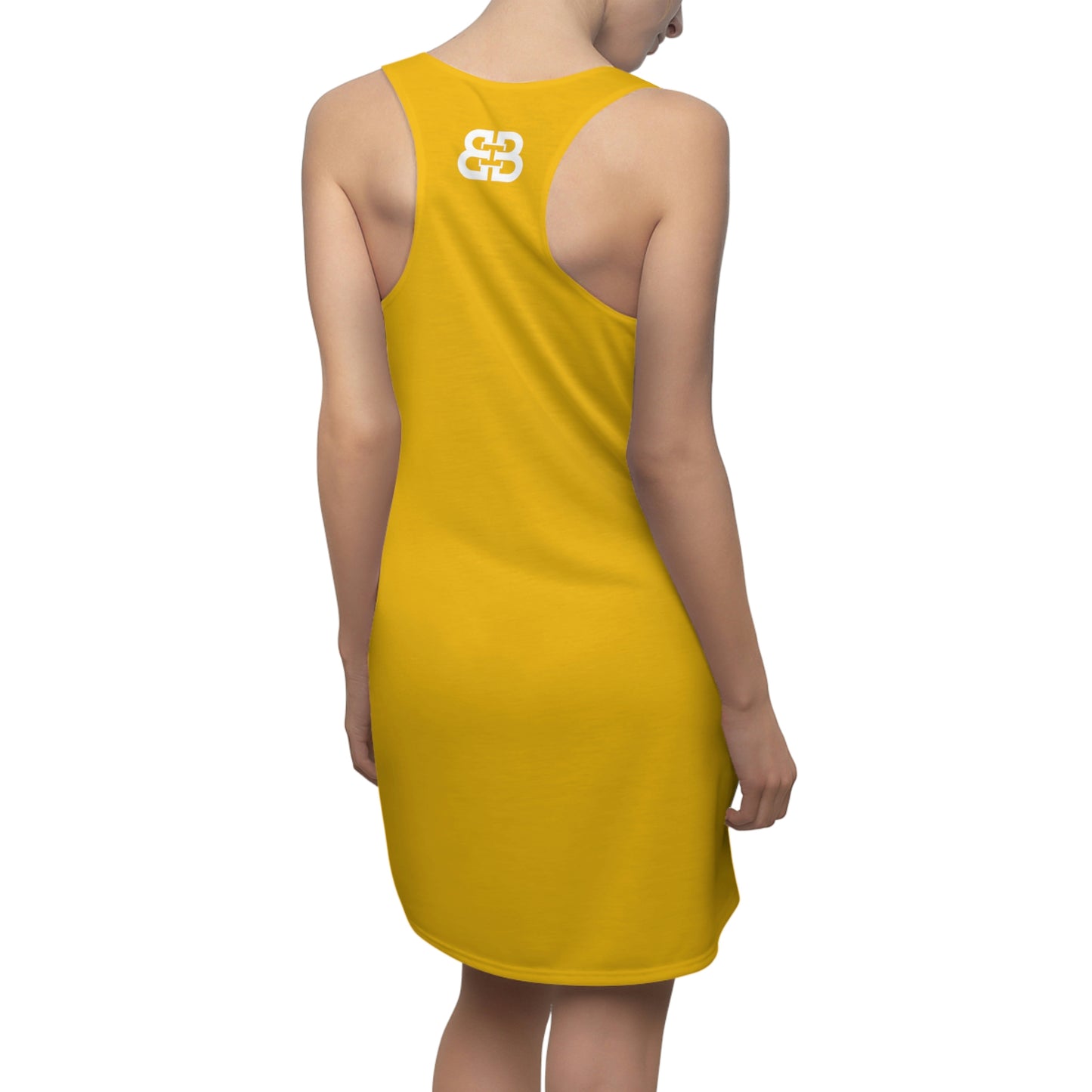 Battle Box Yellow Tunic Racerback Top