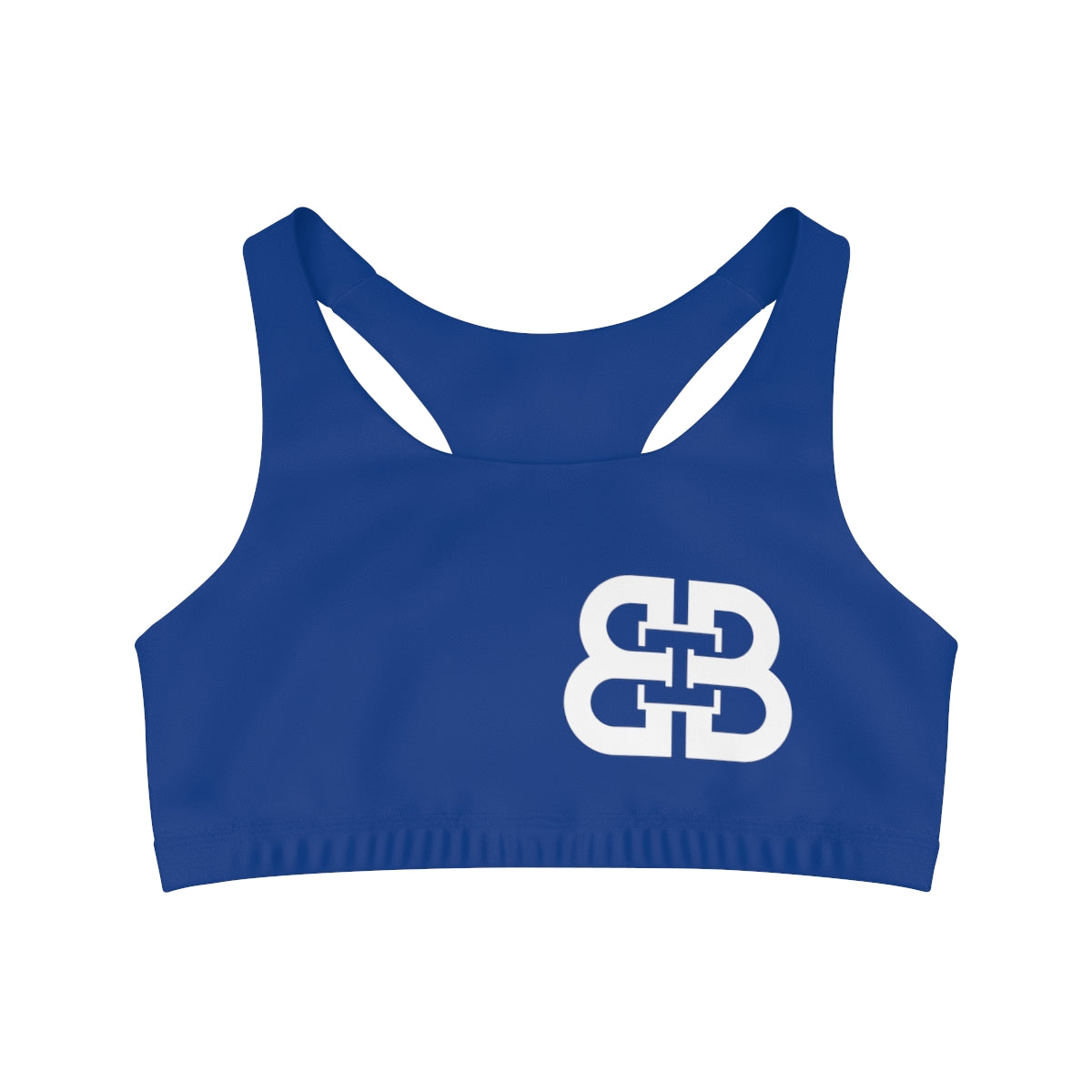 Battle Box BB Seamless Blue Sports Bra -7A