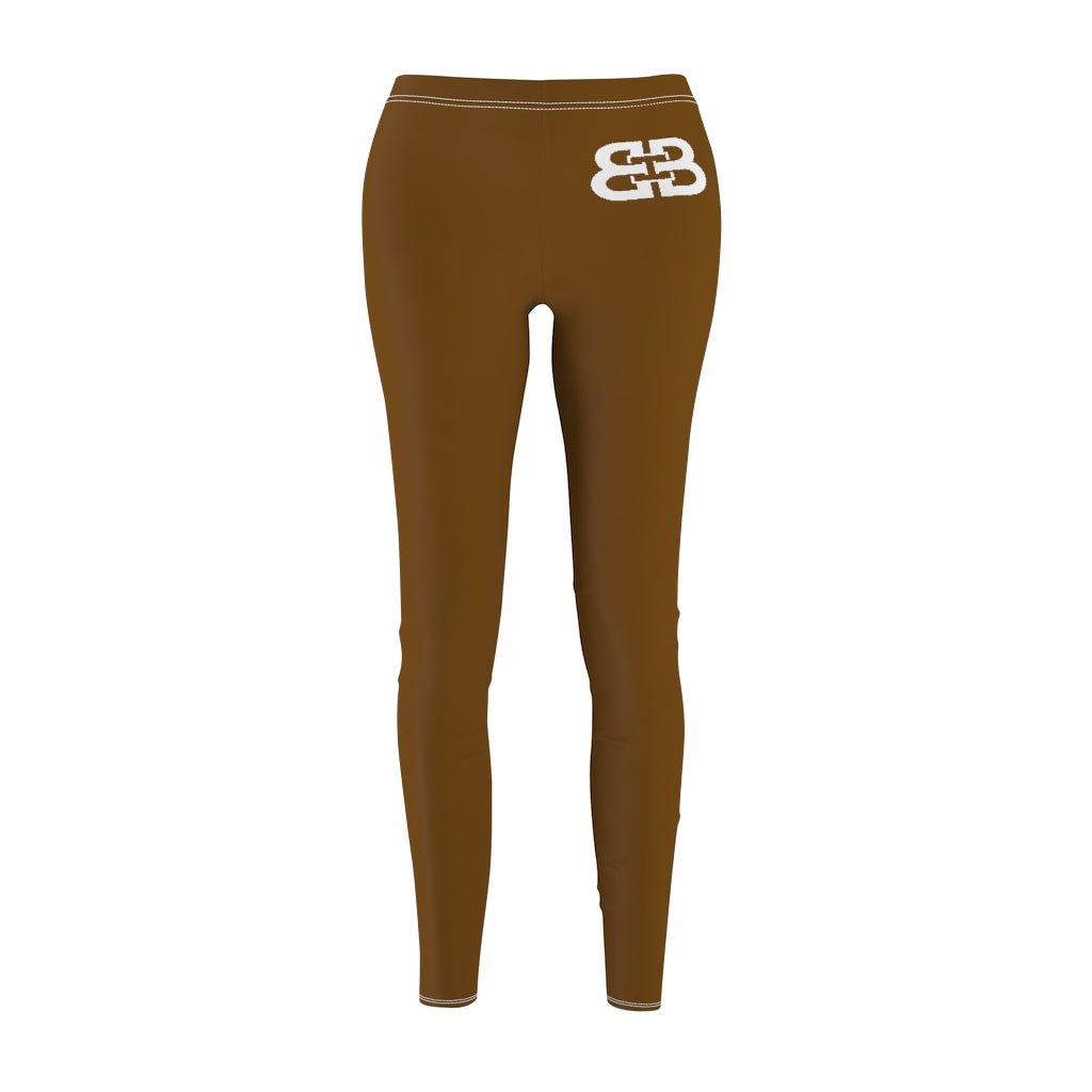 Battle Box Women's Brown Casual Leggings