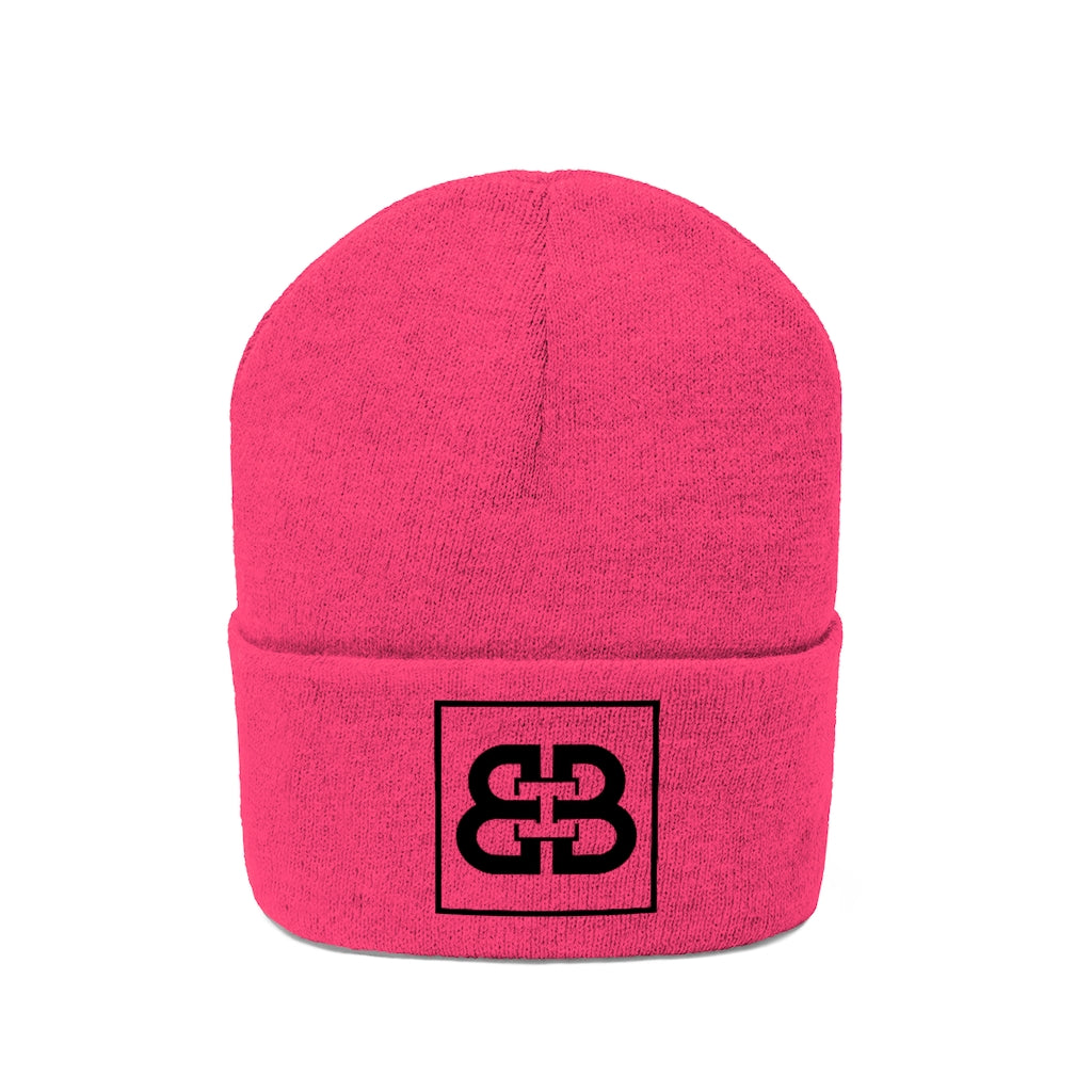 Battle Box [BB] Black Logo Unisex Knit Beanie